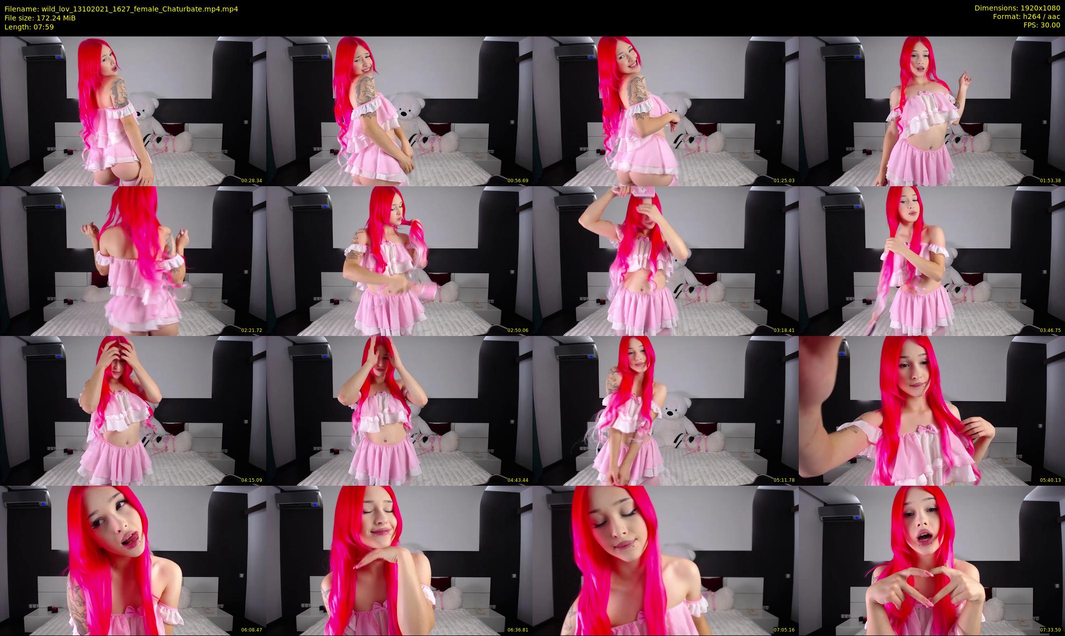 wild_lov — 8 minute Chaturbate female cam show recording, 1080p, Oct 13, 2021