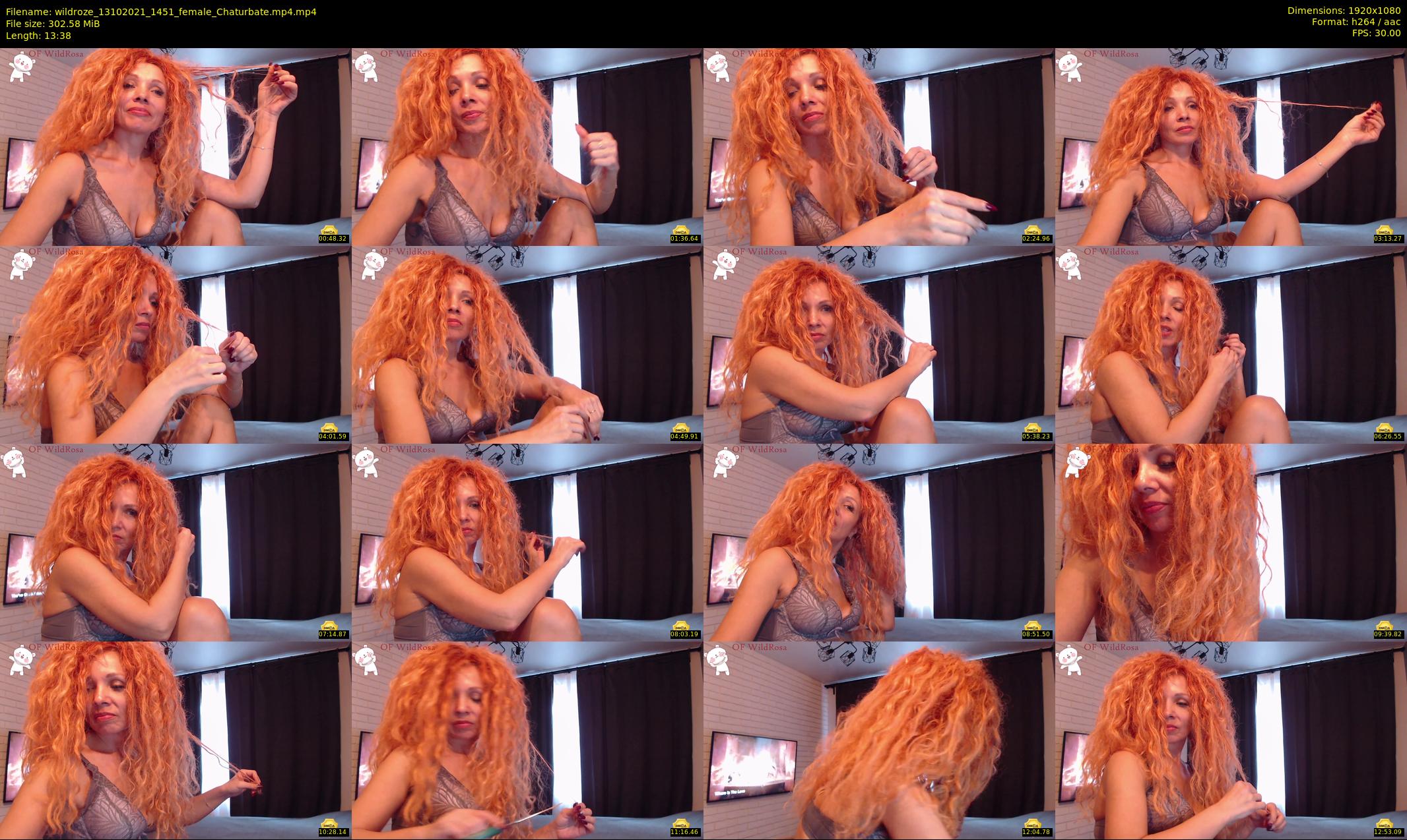 wildroze — 14 minute Chaturbate female cam show recording, 1080p, Oct 13, 2021