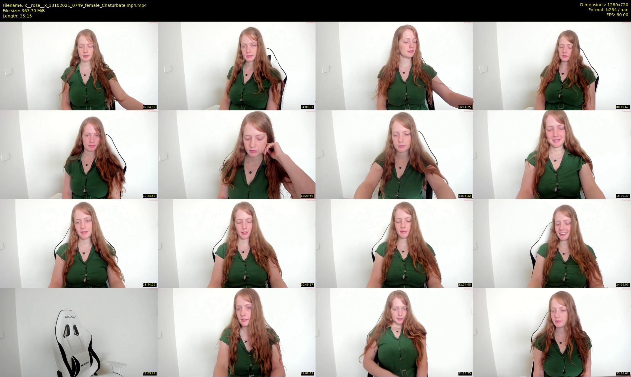 x__rose__x — 36 minute Chaturbate female cam show recording, 720p, Oct 13, 2021