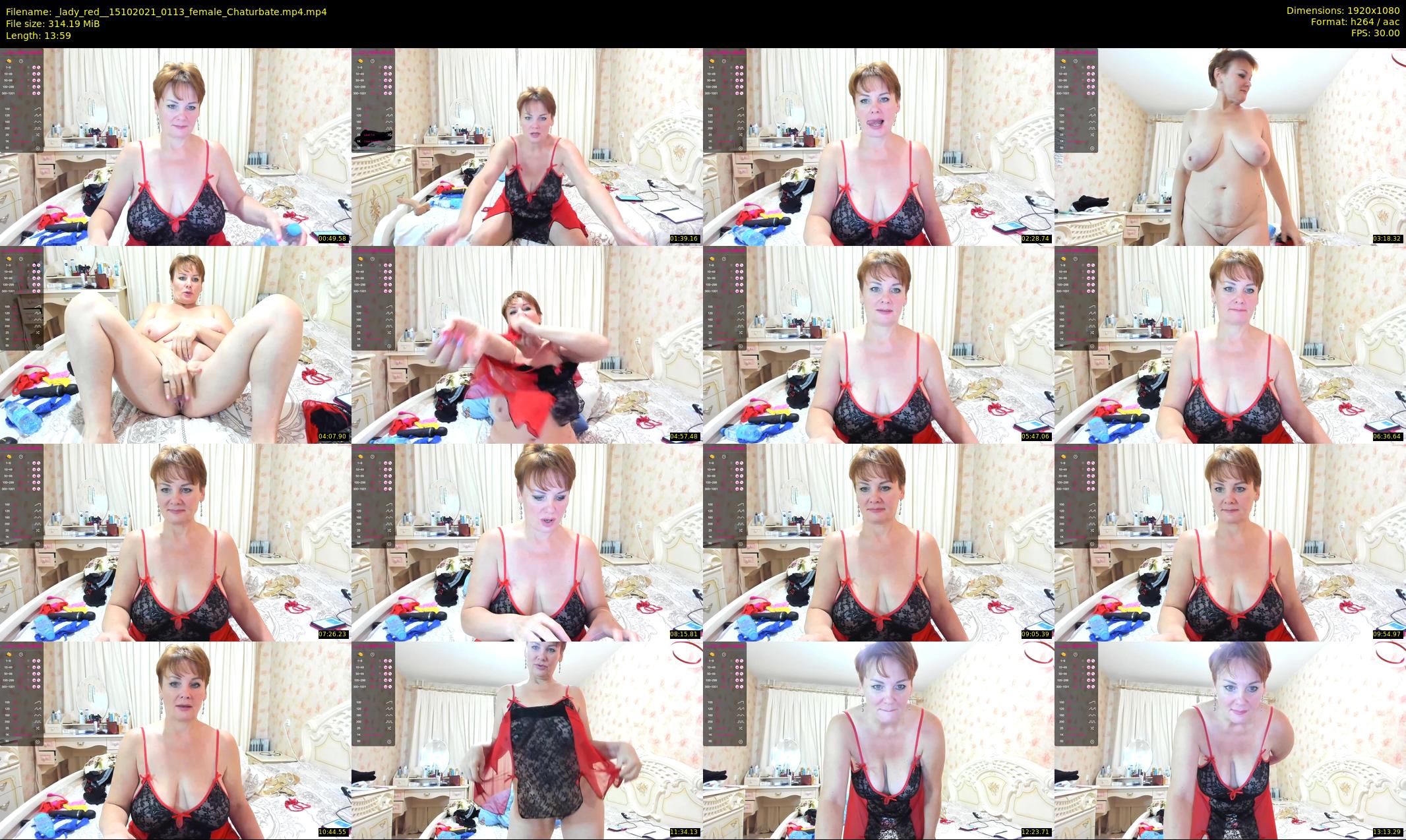_lady_red_ — 14 minute Chaturbate female cam show recording, 1080p, Oct 15, 2021