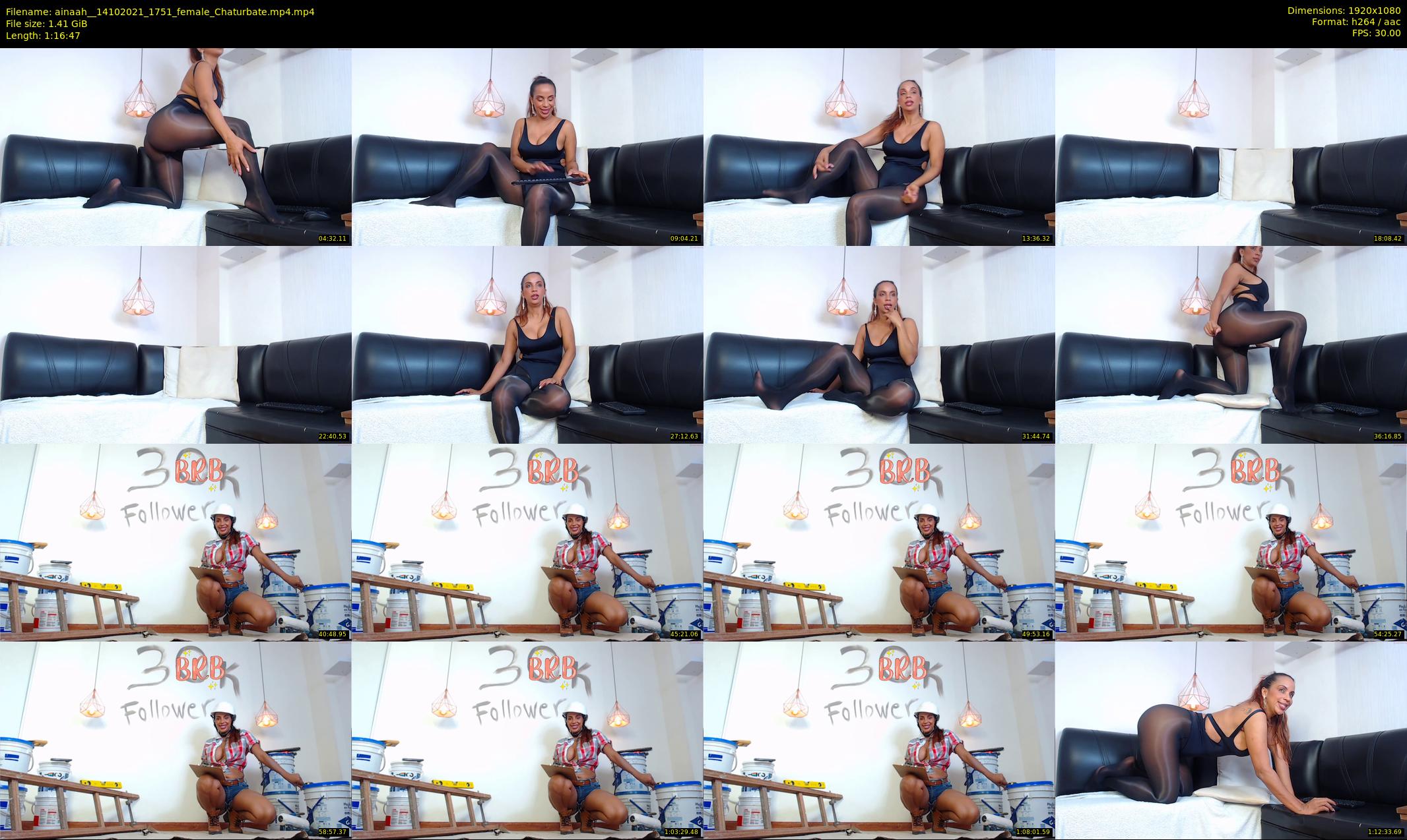 ainaah_ — 77 minute Chaturbate female cam show recording, 1080p, Oct 14, 2021