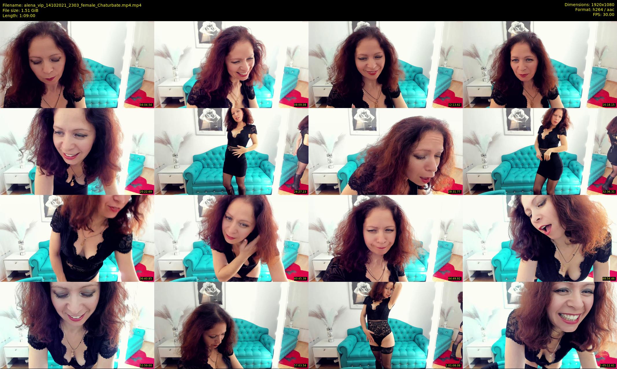 alena_vip — 69 minute Chaturbate female cam show recording, 1080p, Oct 14, 2021