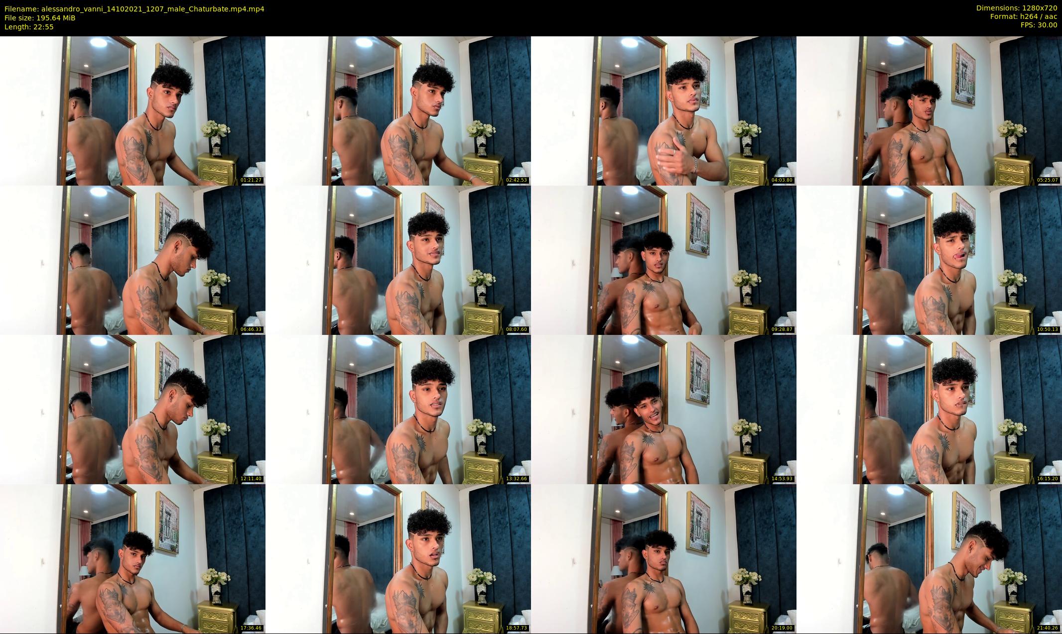 alessandro_vanni — 23 minute Chaturbate male cam show recording, 720p, Oct 14, 2021