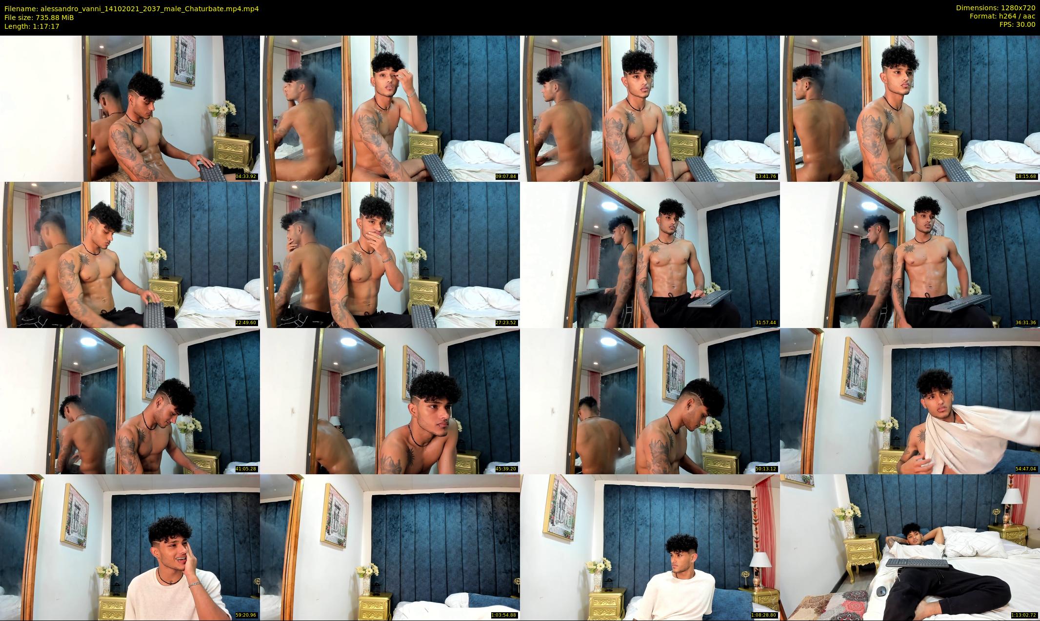 alessandro_vanni — 78 minute Chaturbate male cam show recording, 720p, Oct 14, 2021