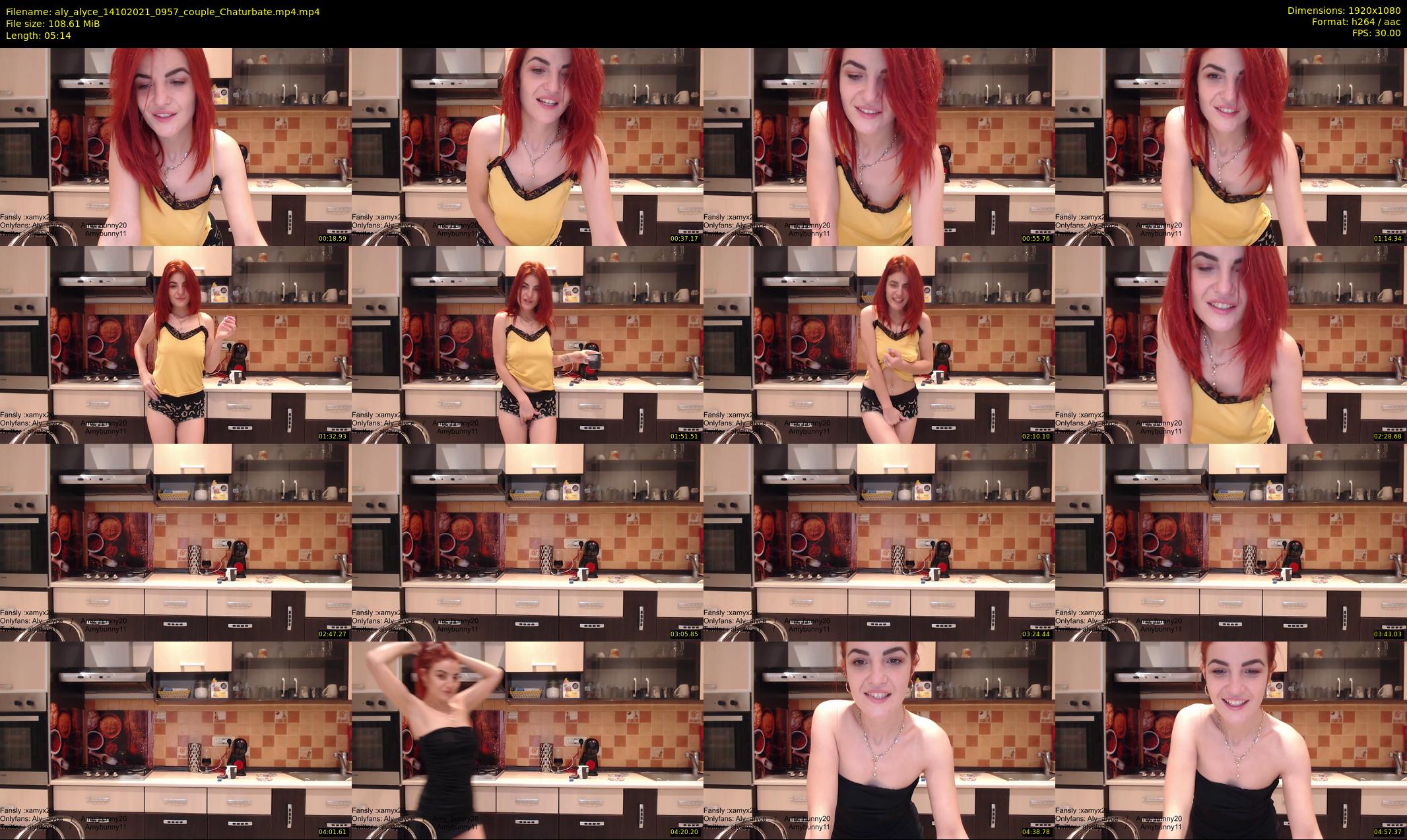 aly_alyce — 6 minute Chaturbate female cam show recording, 1080p, Oct 14, 2021
