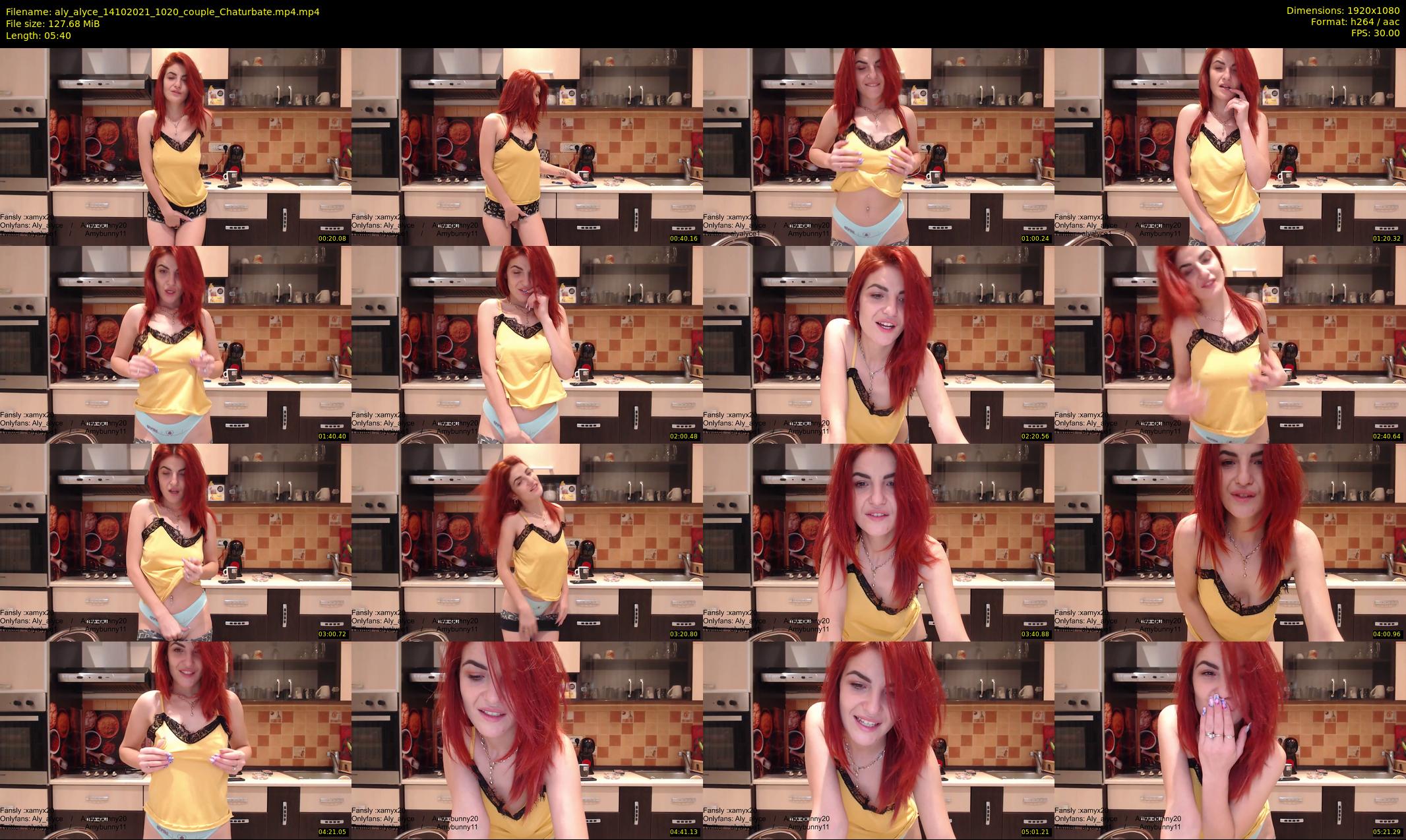 aly_alyce — 6 minute Chaturbate female cam show recording, 1080p, Oct 14, 2021