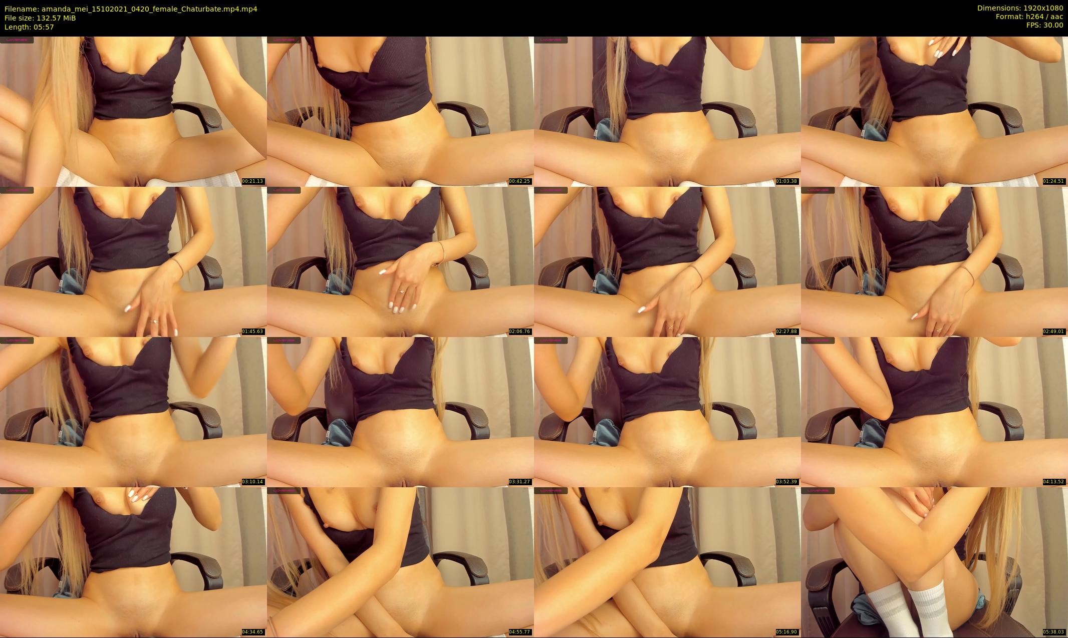 amanda_mei — 6 minute Chaturbate female cam show recording, 1080p, Oct 15, 2021