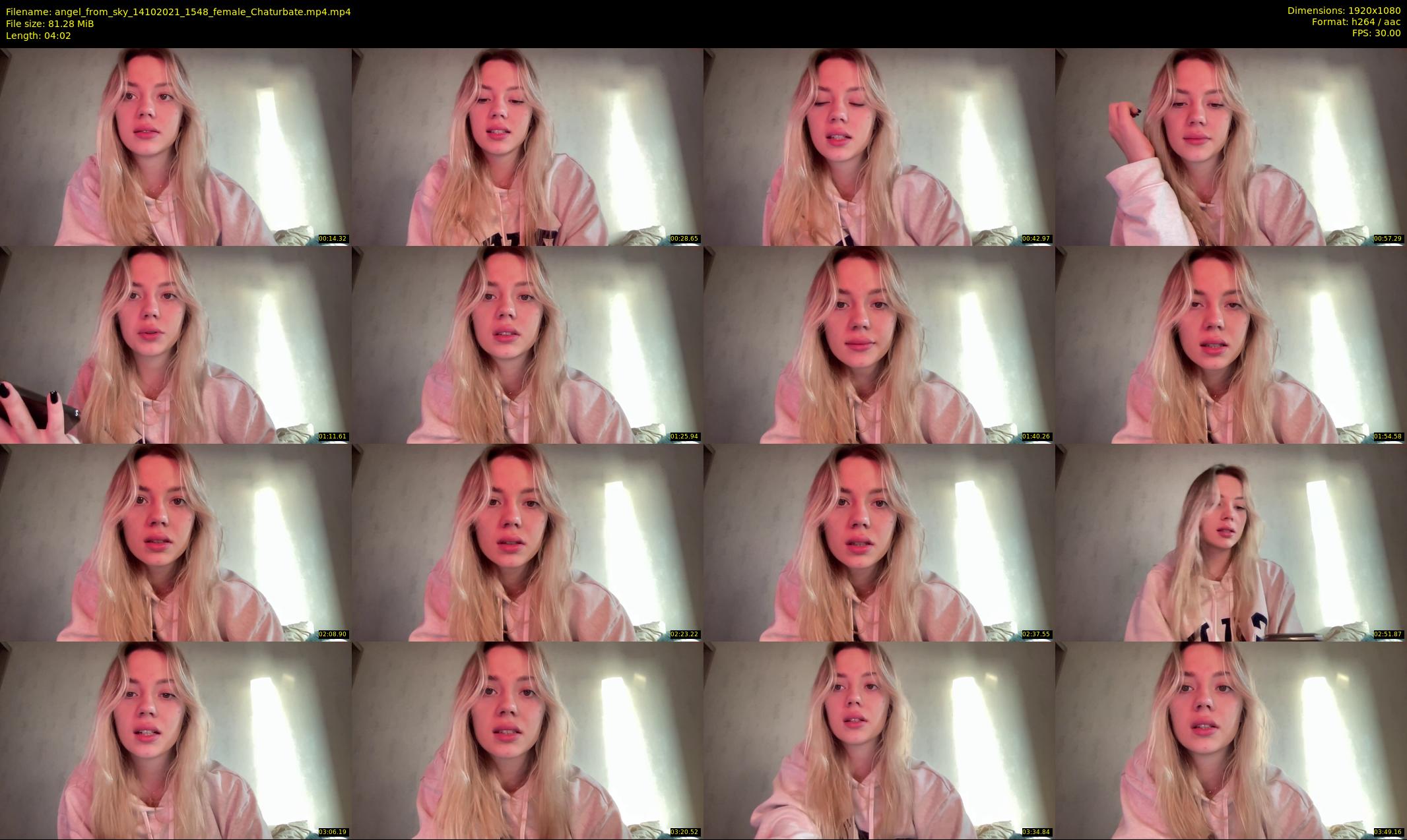 angel_from_sky — 5 minute Chaturbate female cam show recording, 1080p, Oct 14, 2021