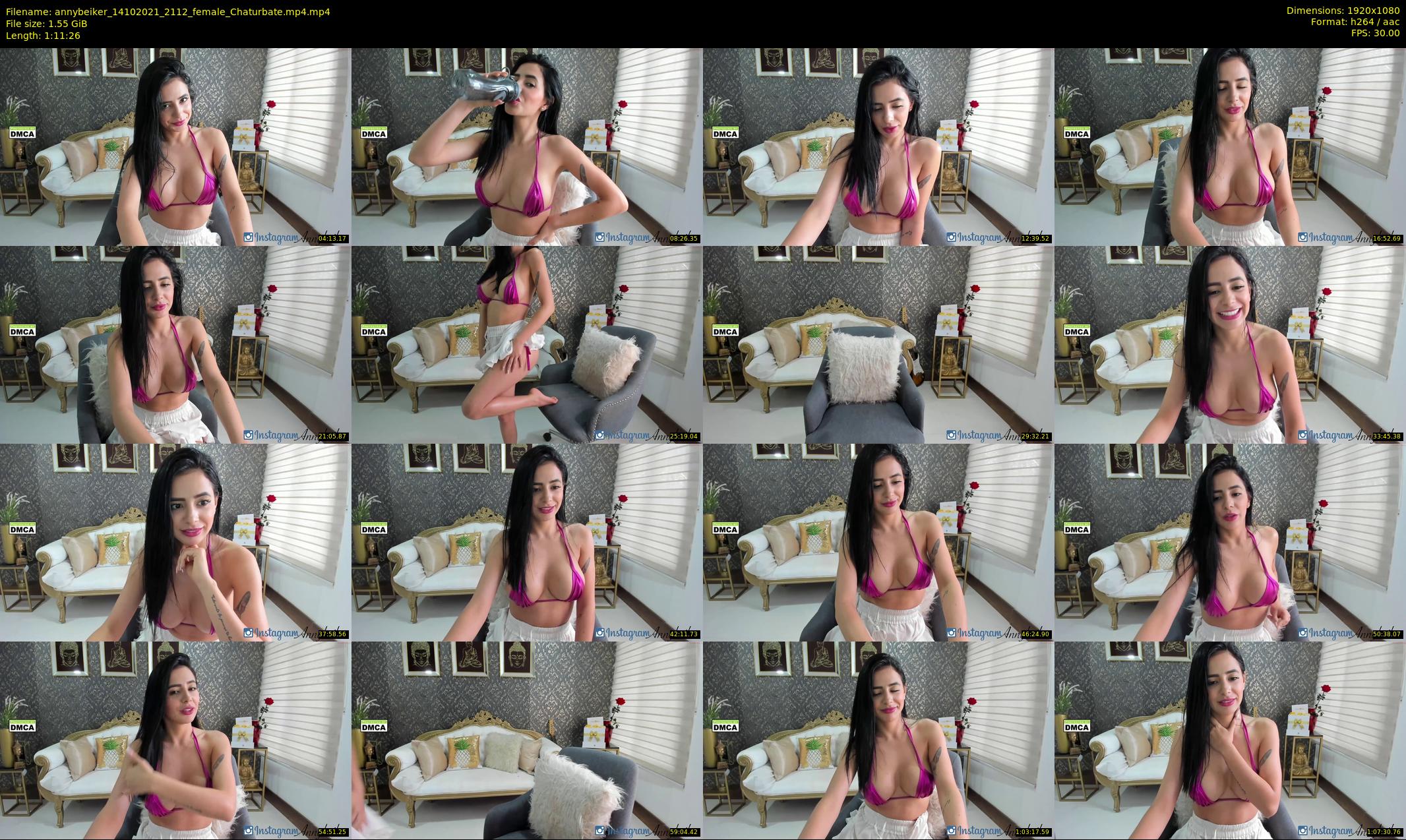 annybeiker — 72 minute Chaturbate female cam show recording, 1080p, Oct 14, 2021