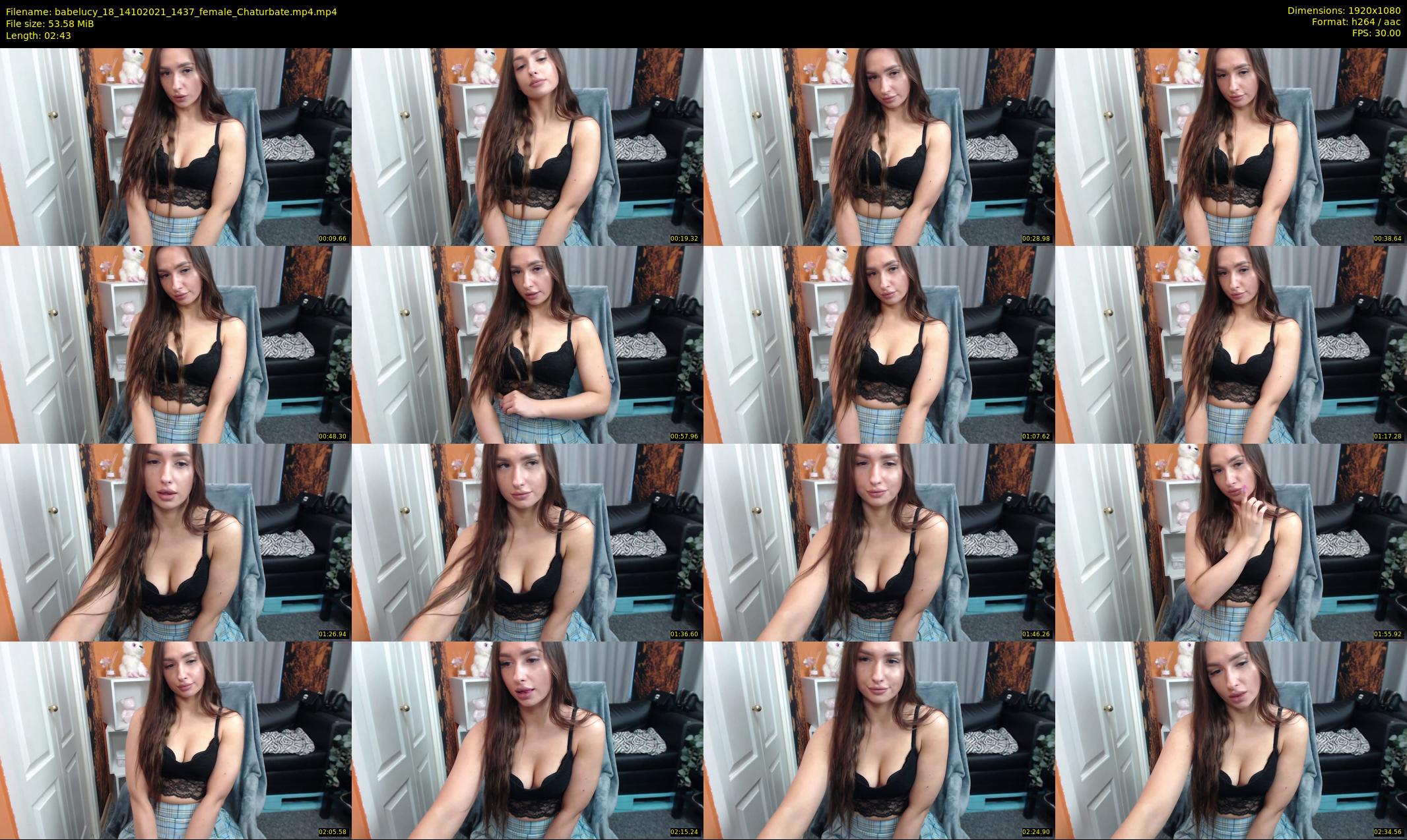 babelucy_18 — 3 minute Chaturbate female cam show recording, 1080p, Oct 14, 2021
