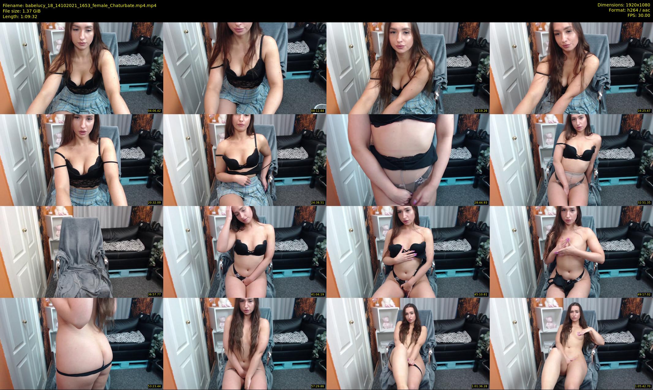 babelucy_18 — 70 minute Chaturbate female cam show recording, 1080p, Oct 14, 2021