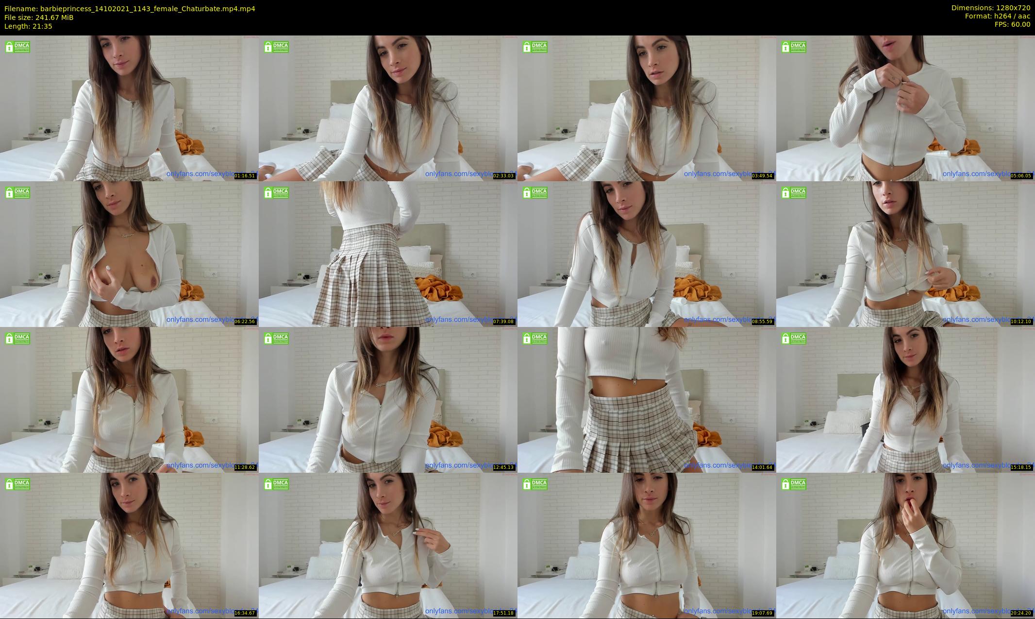 barbieprincess — 22 minute Chaturbate female cam show recording, 720p, Oct 14, 2021