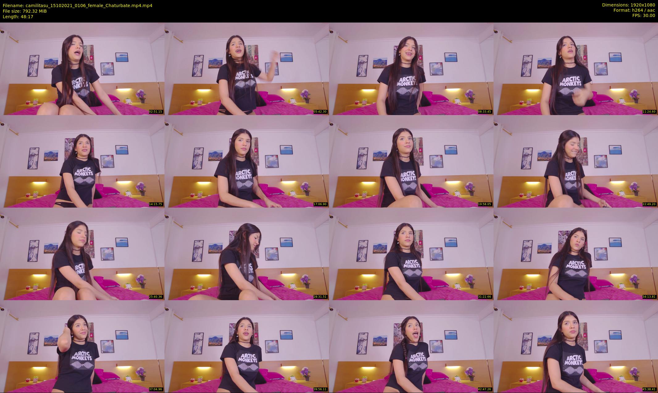 camilitasu — 49 minute Chaturbate female cam show recording, 1080p, Oct 15, 2021