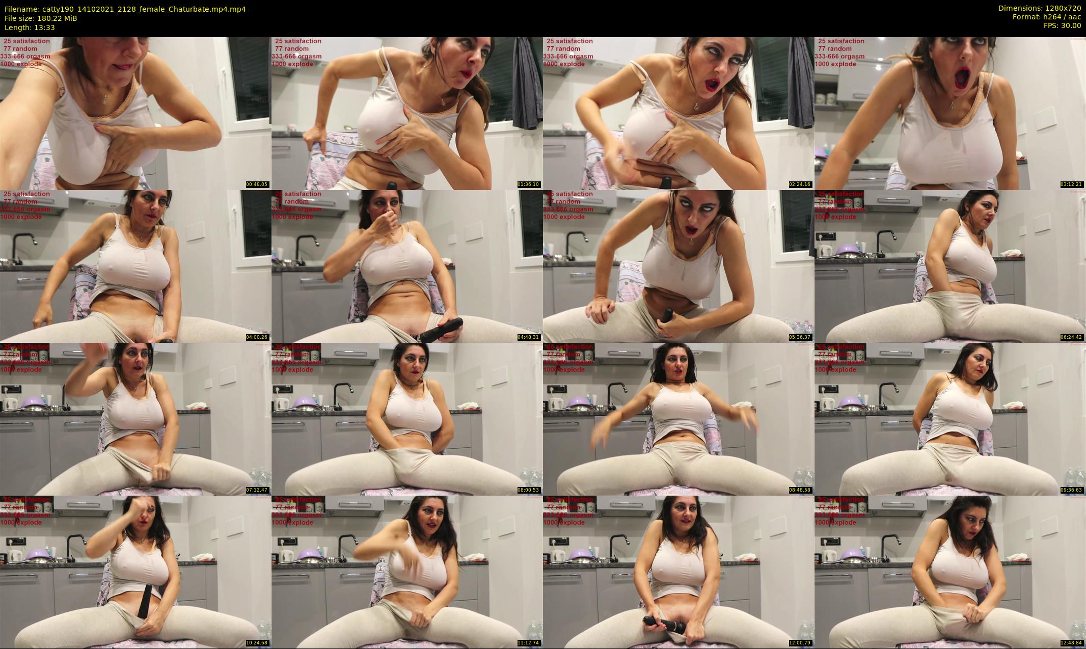 catty190 — 14 minute Chaturbate female cam show recording, 720p, Oct 14, 2021