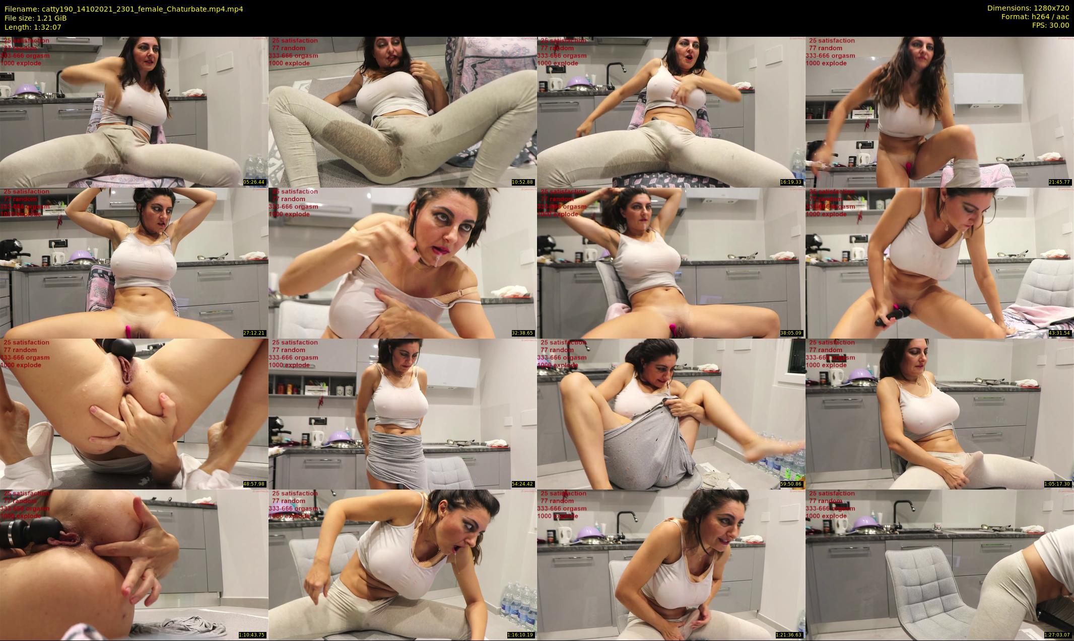 catty190 — 93 minute Chaturbate female cam show recording, 720p, Oct 14, 2021