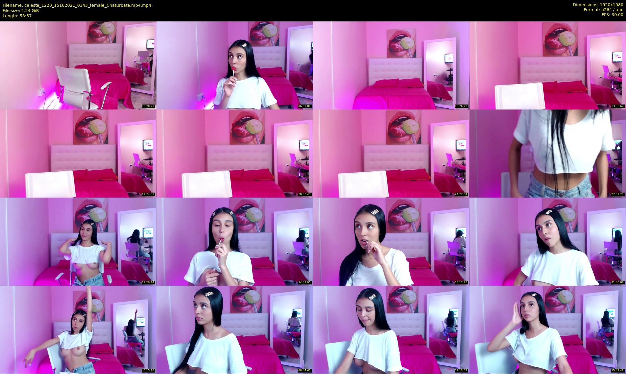 celeste_1220 — 59 minute Chaturbate female cam show recording, 1080p, Oct 15, 2021