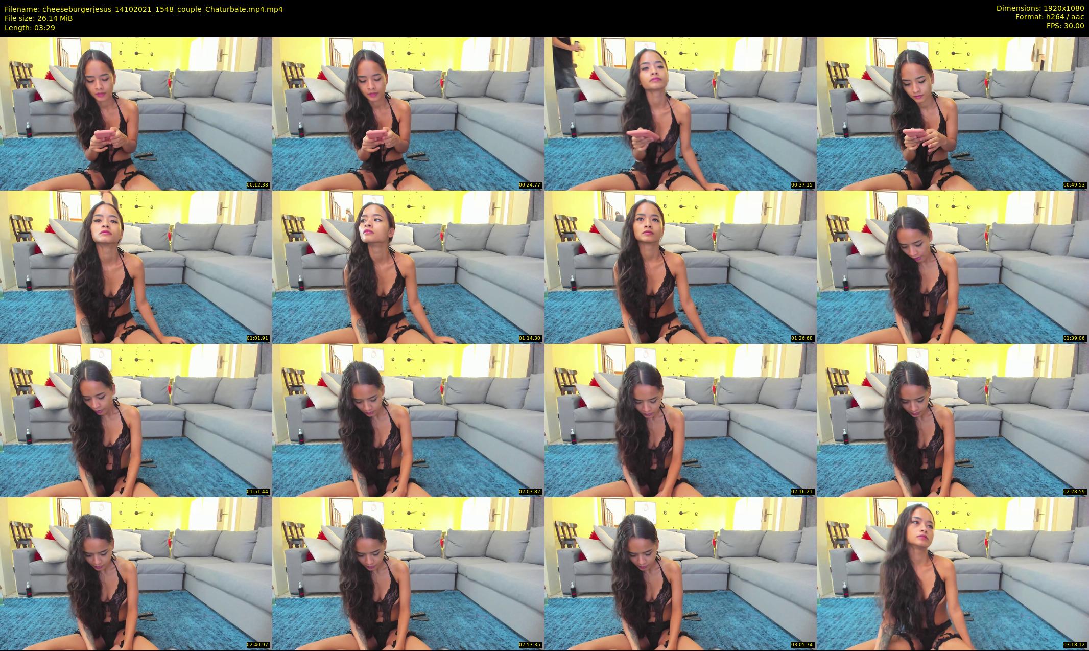 cheeseburgerjesus — 4 minute Chaturbate couple cam show recording, 1080p, Oct 14, 2021