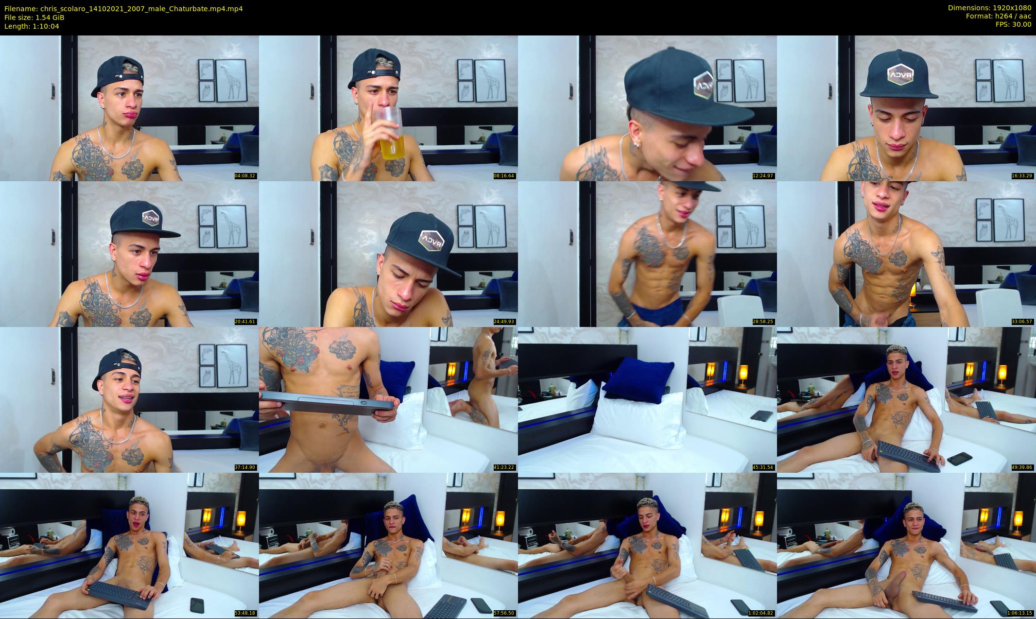 chris_scolaro — 71 minute Chaturbate male cam show recording, 1080p, Oct 14, 2021