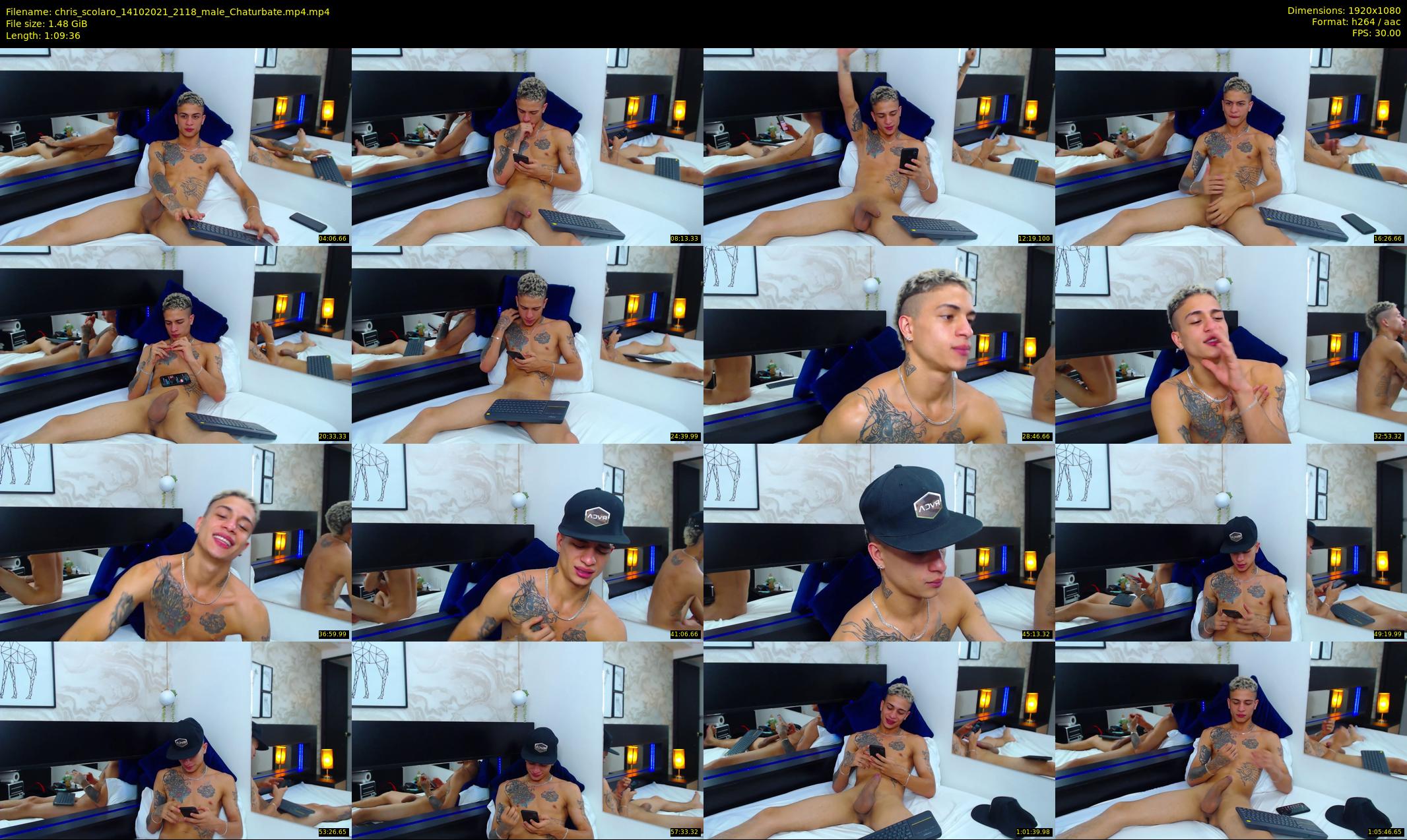 chris_scolaro — 70 minute Chaturbate male cam show recording, 1080p, Oct 14, 2021