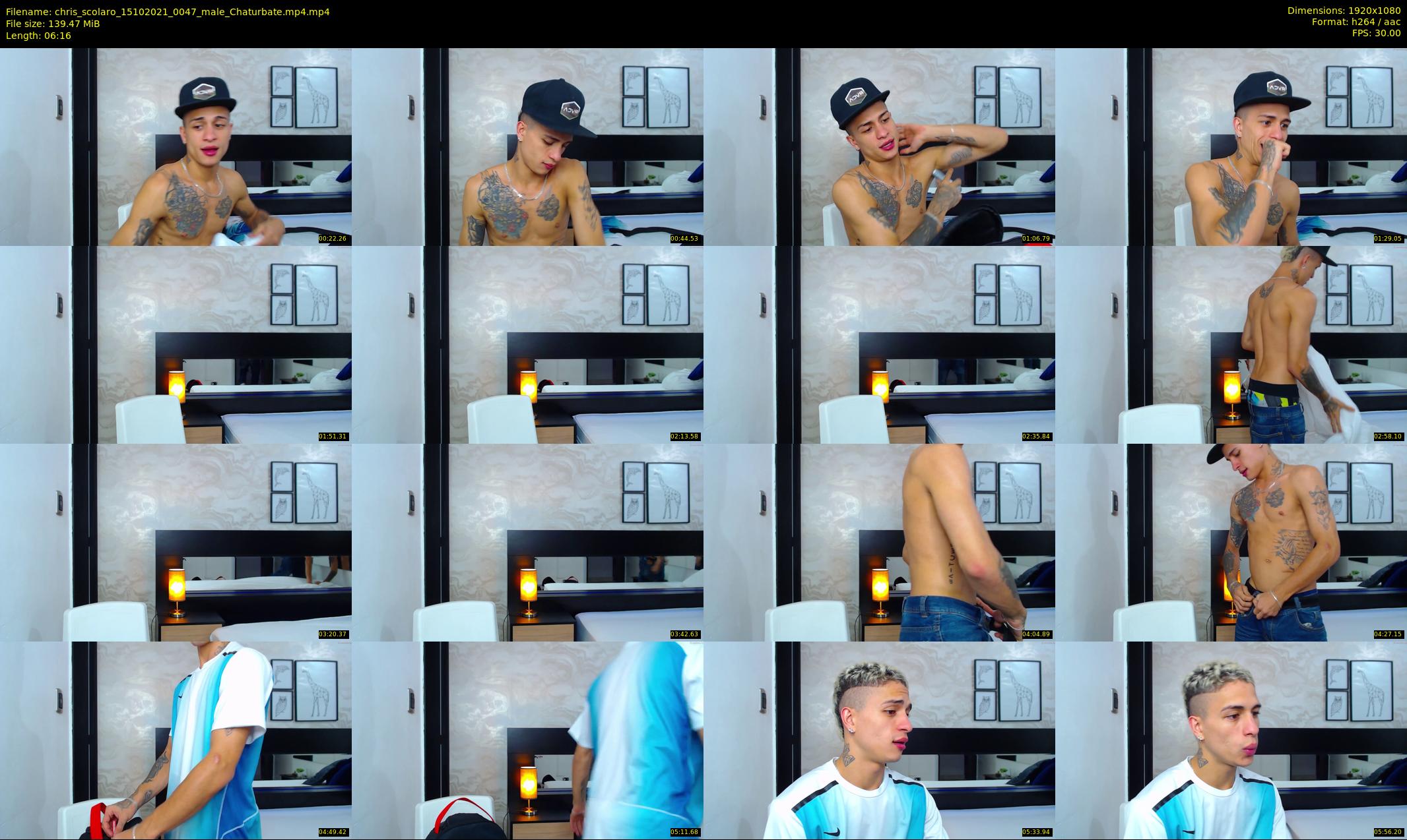 chris_scolaro — 7 minute Chaturbate male cam show recording, 1080p, Oct 15, 2021
