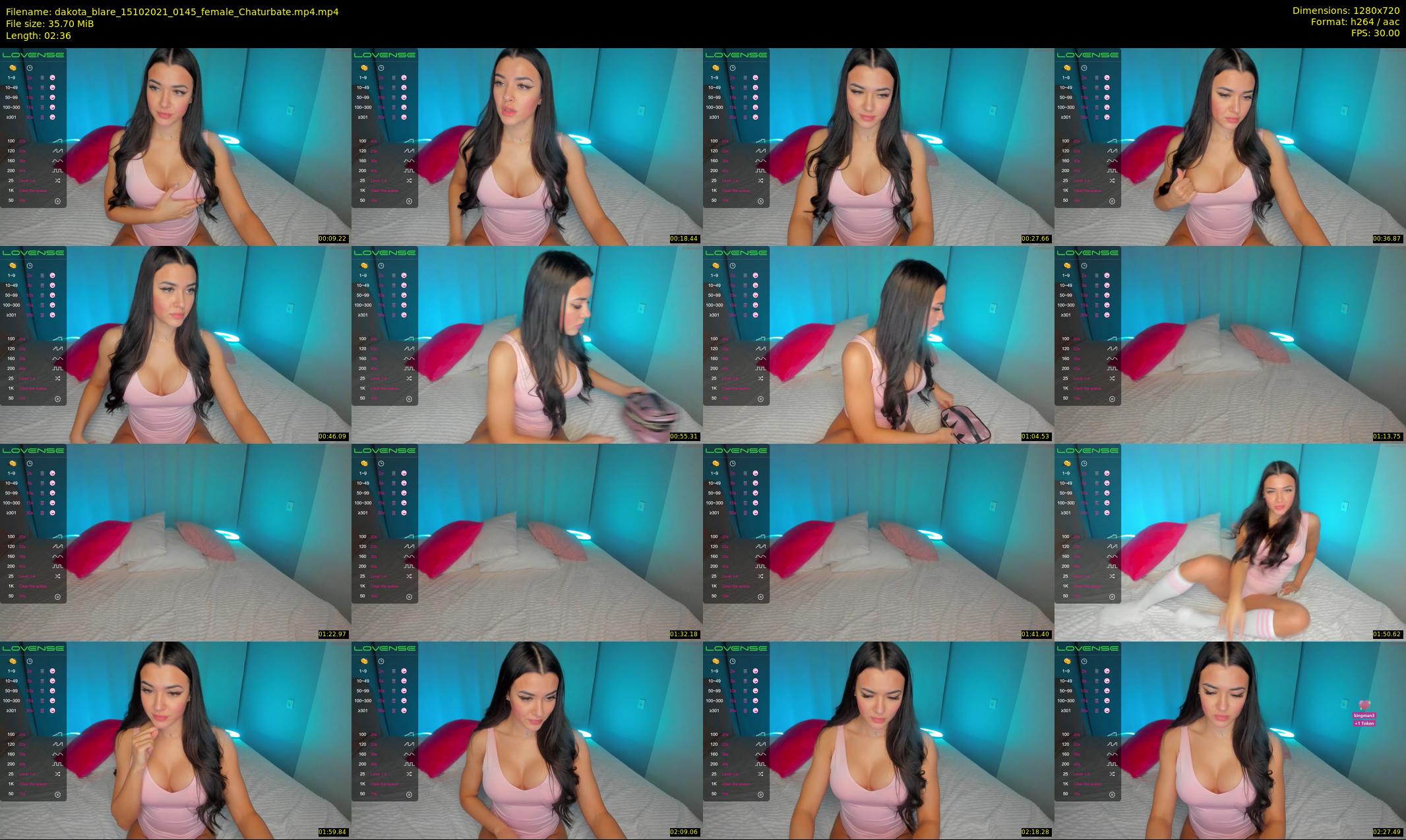 dakota_blare — 3 minute Chaturbate female cam show recording, 720p, Oct 15, 2021