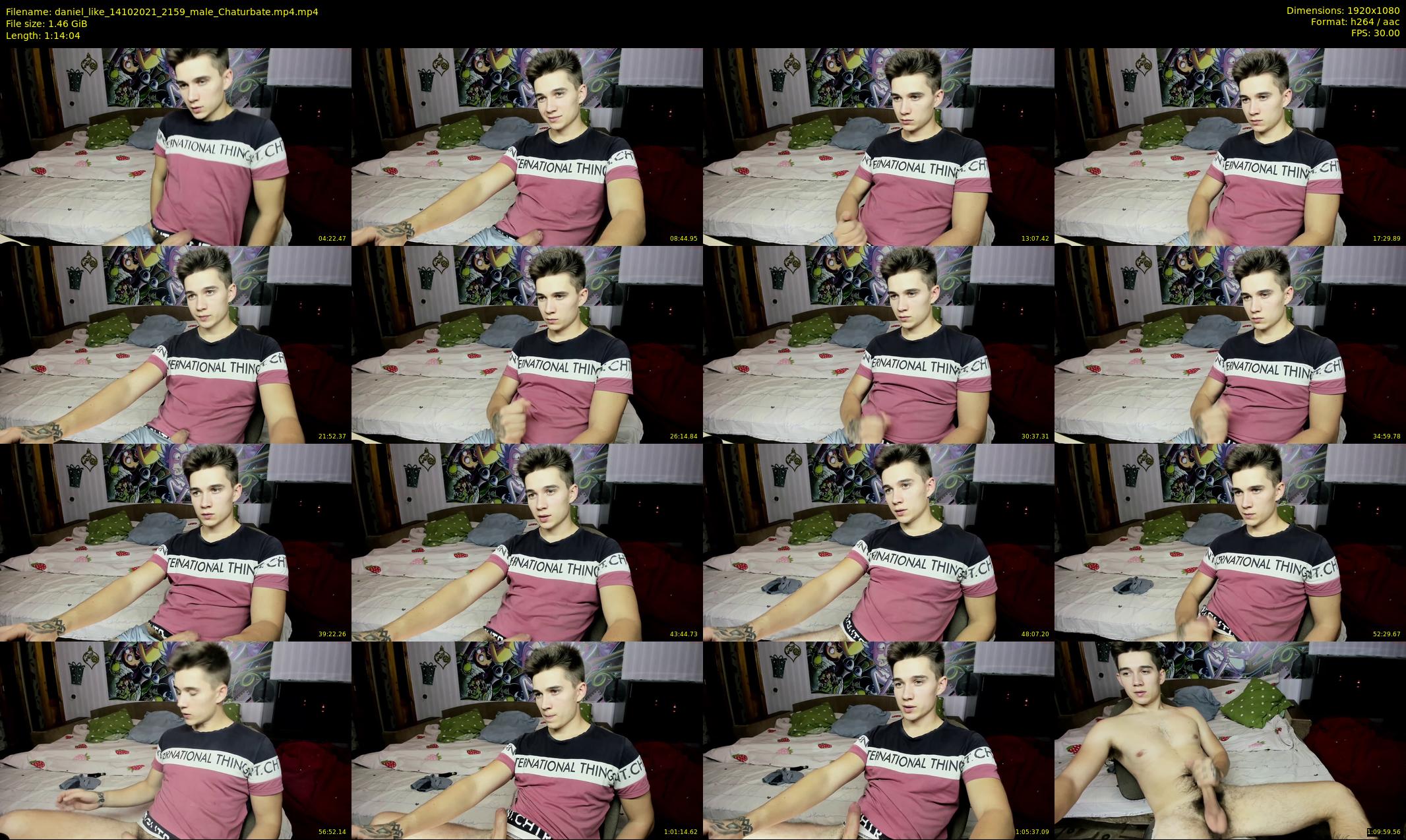 daniel_like — 75 minute Chaturbate male cam show recording, 1080p, Oct 14, 2021