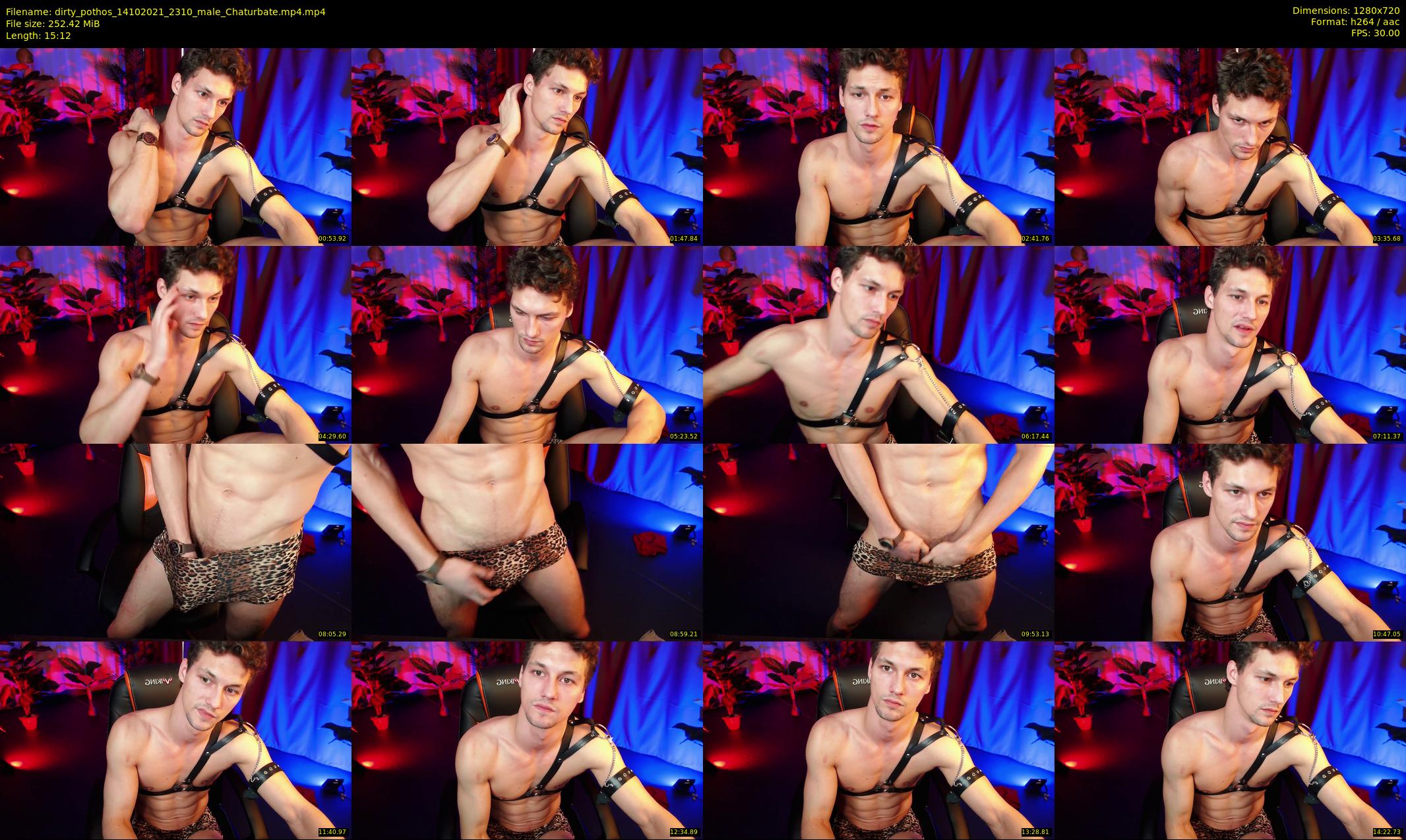 dirty_pothos — 16 minute Chaturbate male cam show recording, 720p, Oct 14, 2021