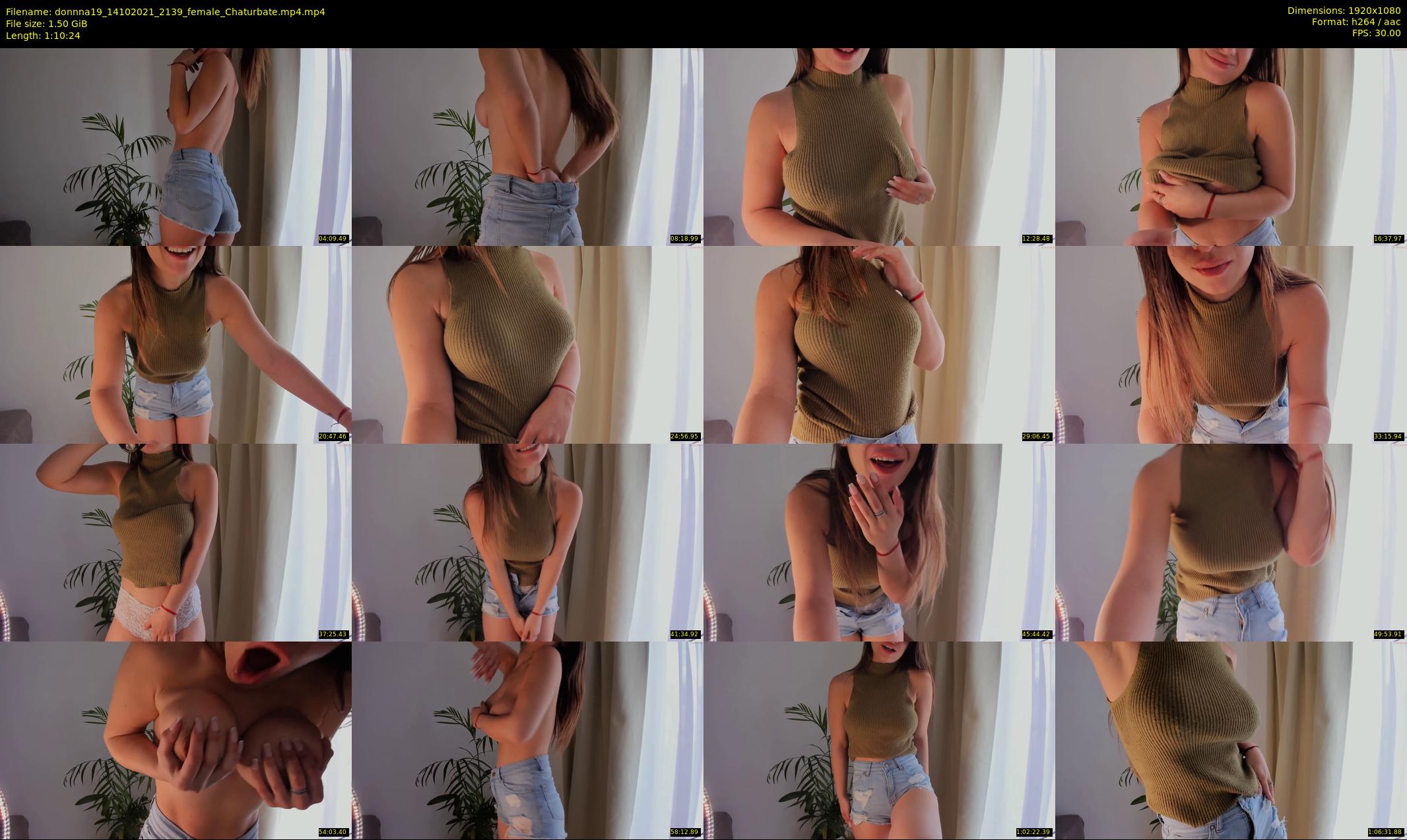 donnna19 — 71 minute Chaturbate female cam show recording, 1080p, Oct 14, 2021
