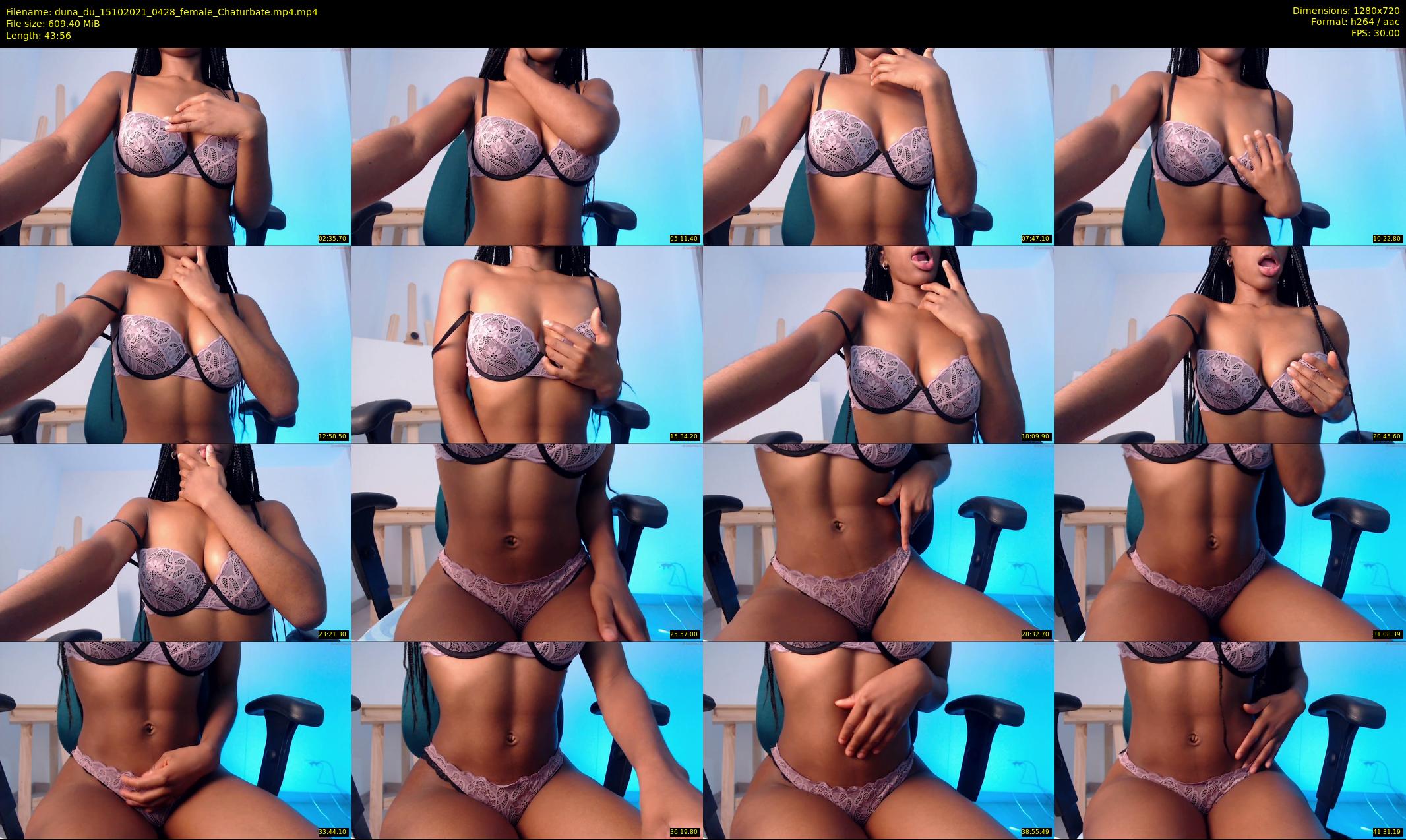duna_du — 44 minute Chaturbate female cam show recording, 720p, Oct 15, 2021