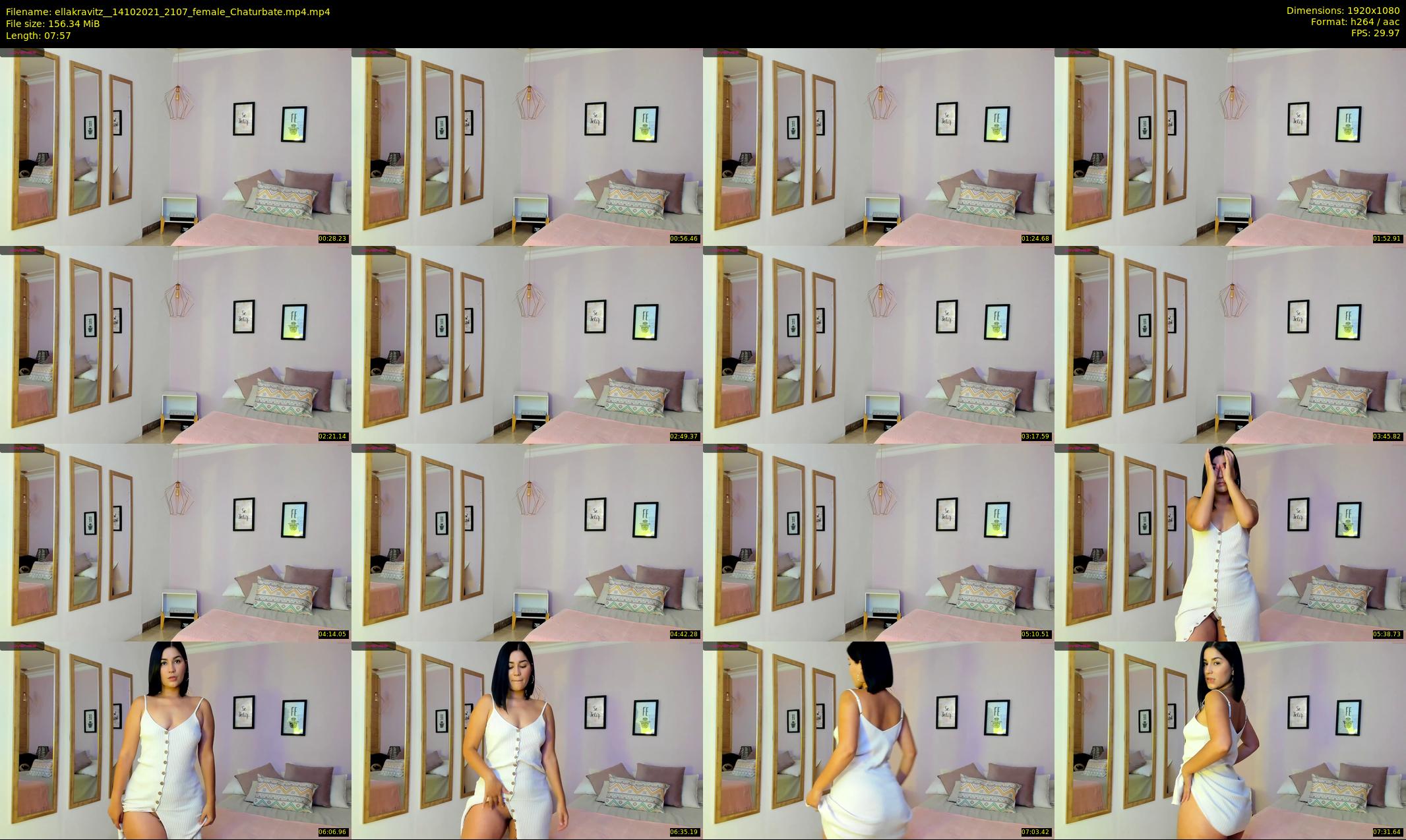 ellakravitz_ — 8 minute Chaturbate female cam show recording, 1080p, Oct 14, 2021
