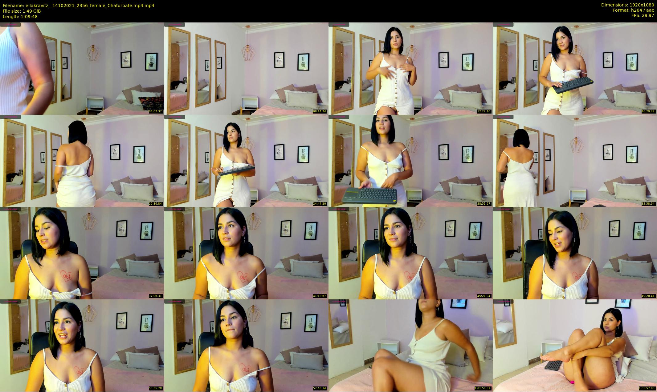 ellakravitz_ — 70 minute Chaturbate female cam show recording, 1080p, Oct 14, 2021
