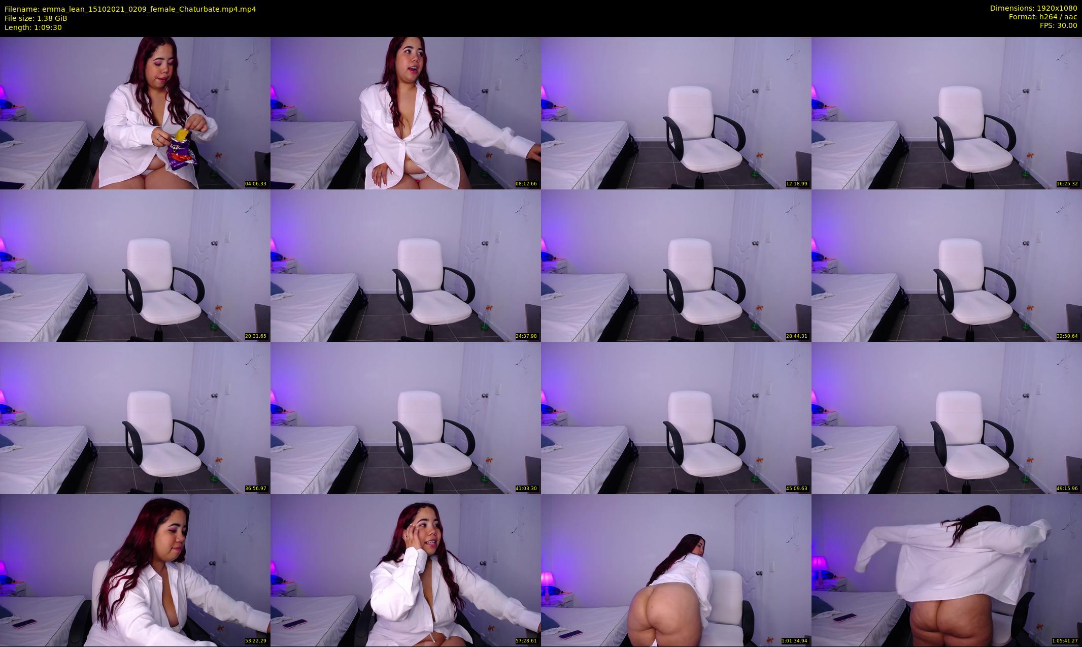 emma_lean — 70 minute Chaturbate female cam show recording, 1080p, Oct 15, 2021
