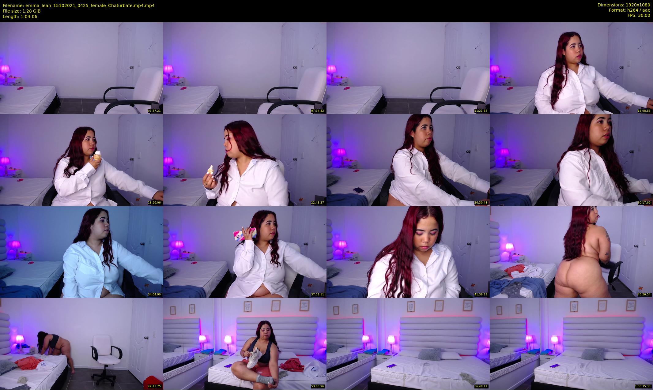 emma_lean — 65 minute Chaturbate female cam show recording, 1080p, Oct 15, 2021