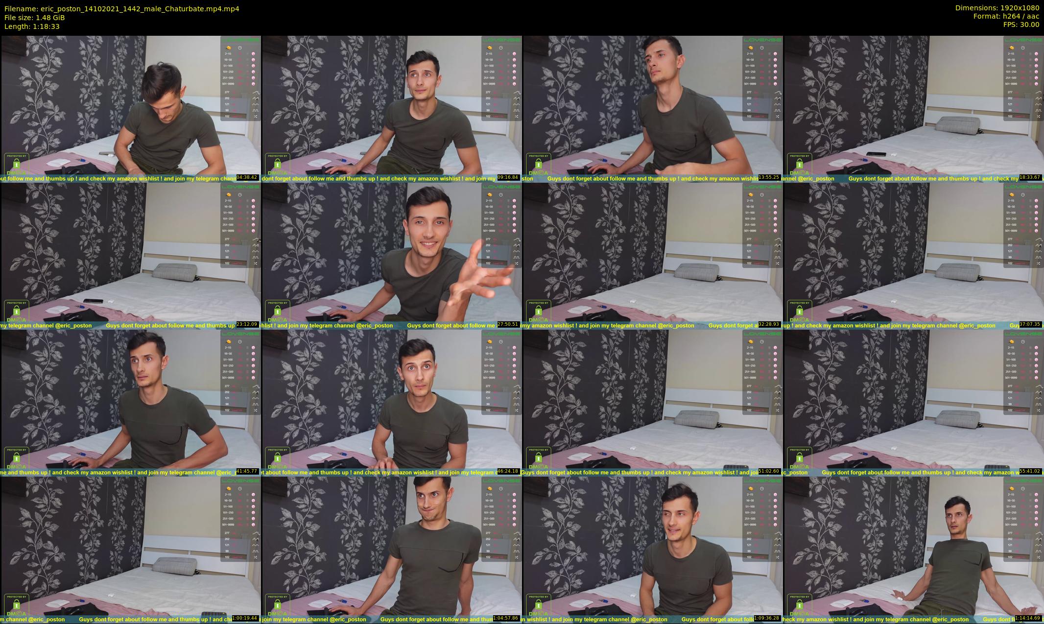 eric_poston — 79 minute Chaturbate male cam show recording, 1080p, Oct 14, 2021