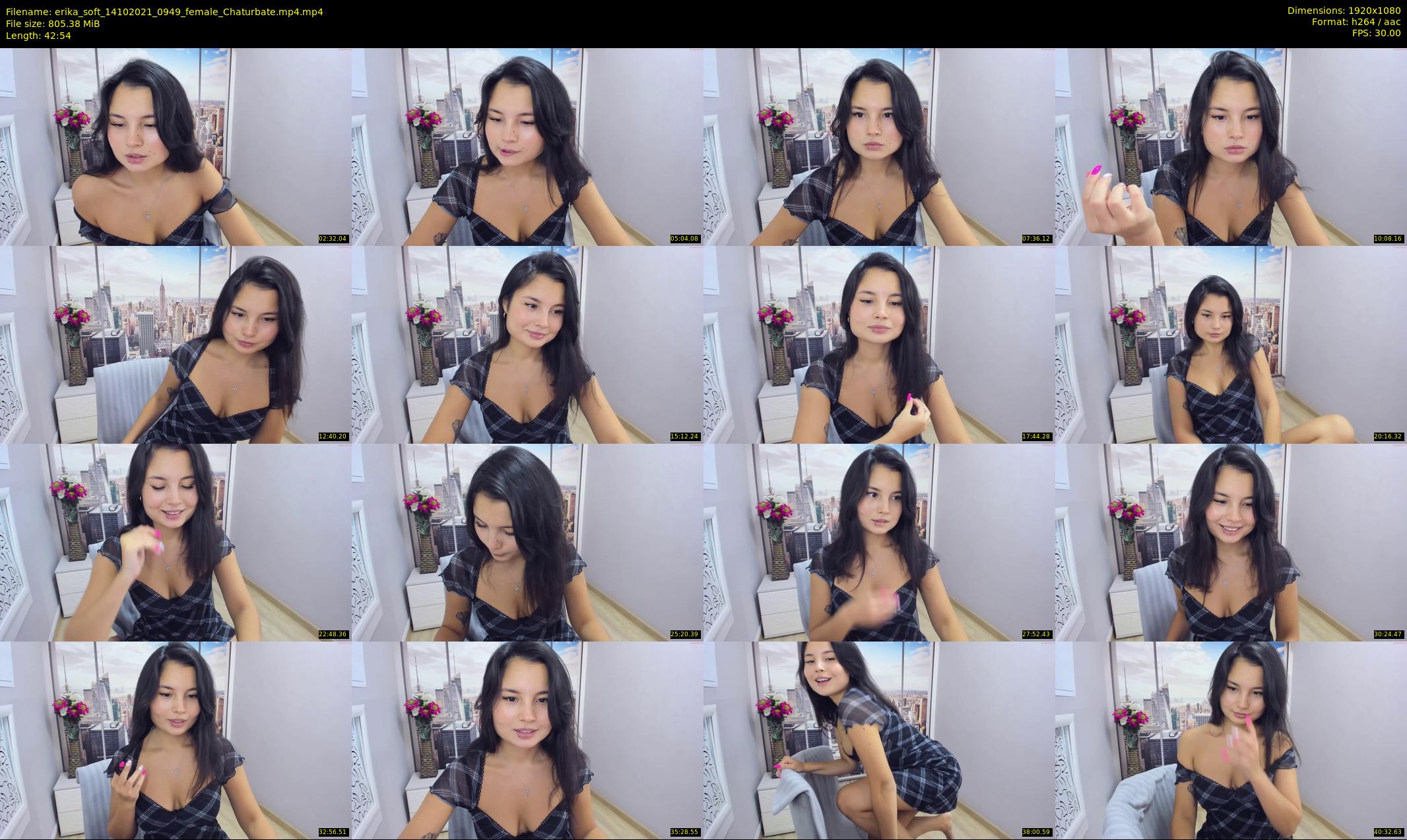 erika_soft — 43 minute Chaturbate female cam show recording, 1080p, Oct 14, 2021