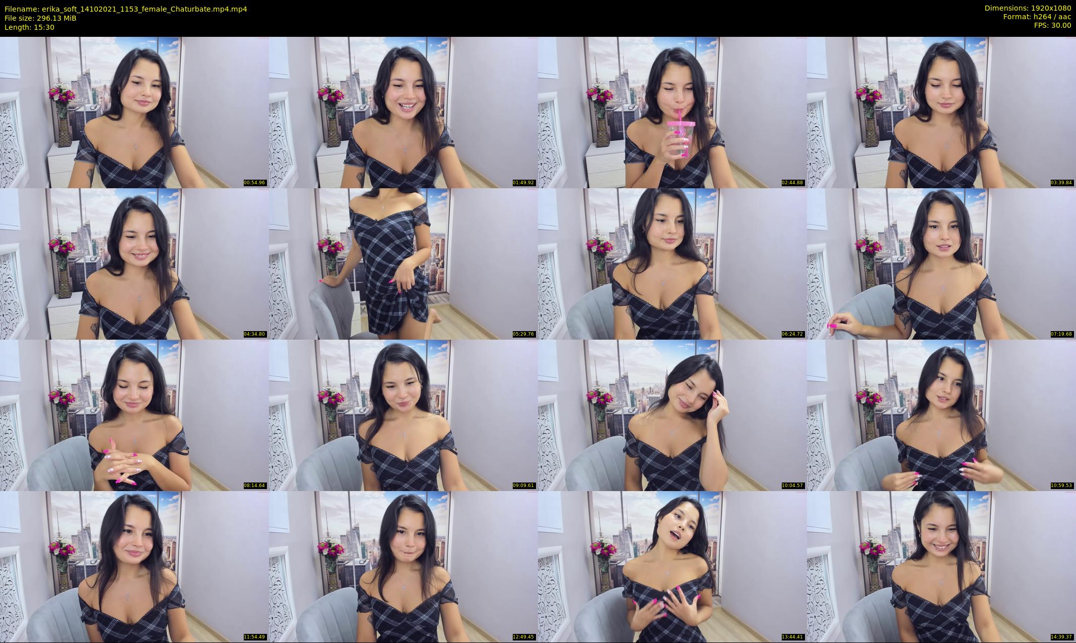 erika_soft — 16 minute Chaturbate female cam show recording, 1080p, Oct 14, 2021