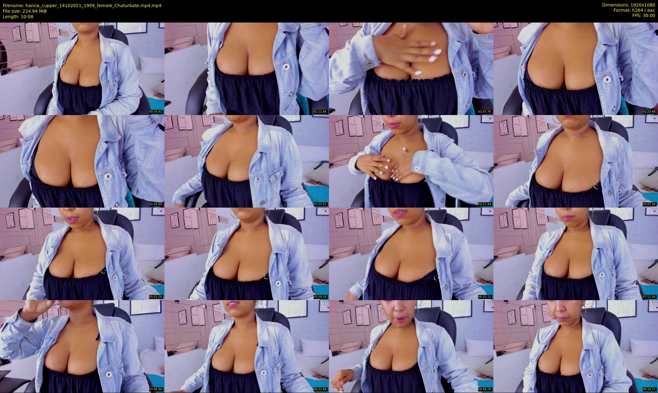hanna_cupper — 11 minute Chaturbate female cam show recording, 1080p, Oct 14, 2021