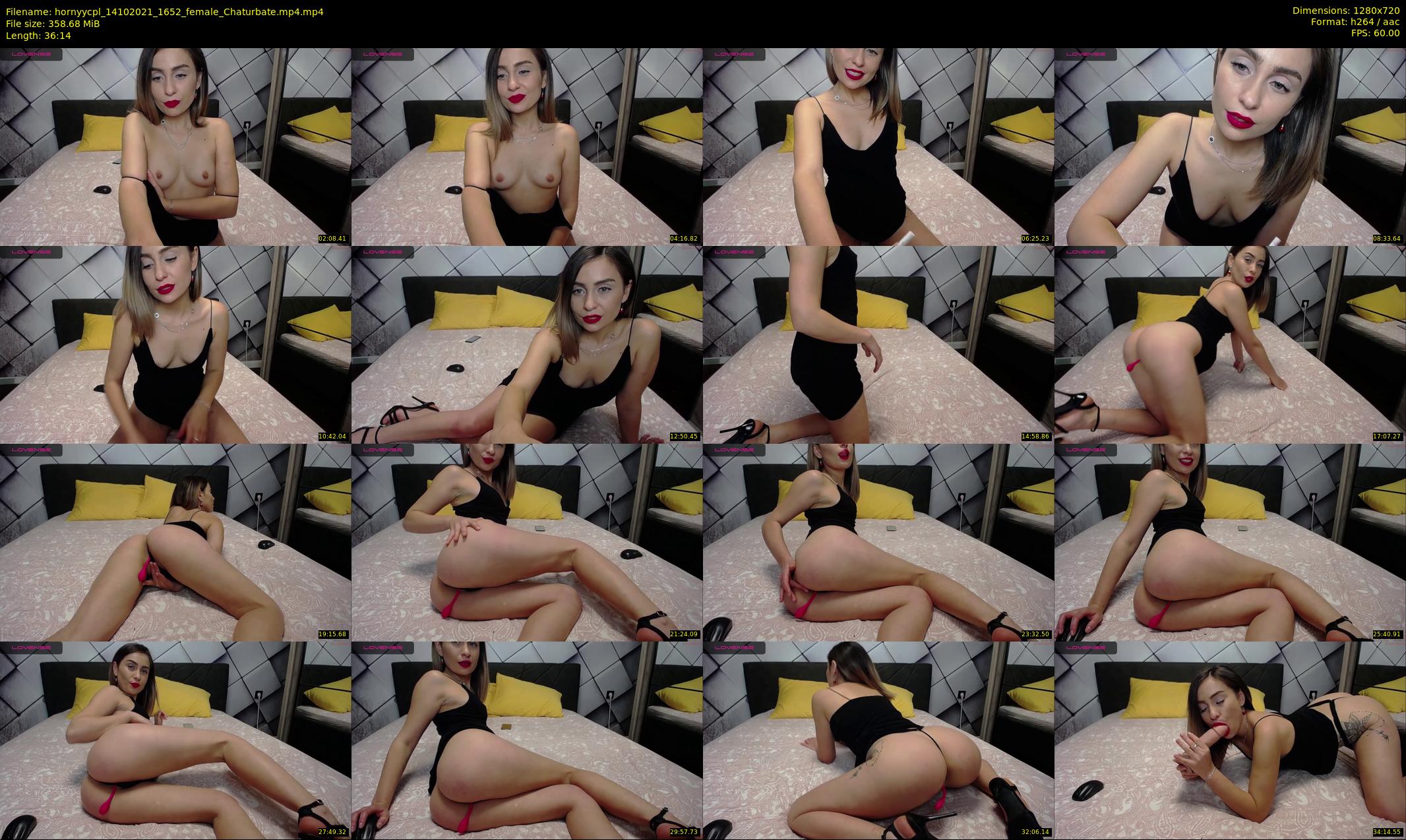 hornyycpl — 37 minute Chaturbate couple cam show recording, 720p, Oct 14, 2021