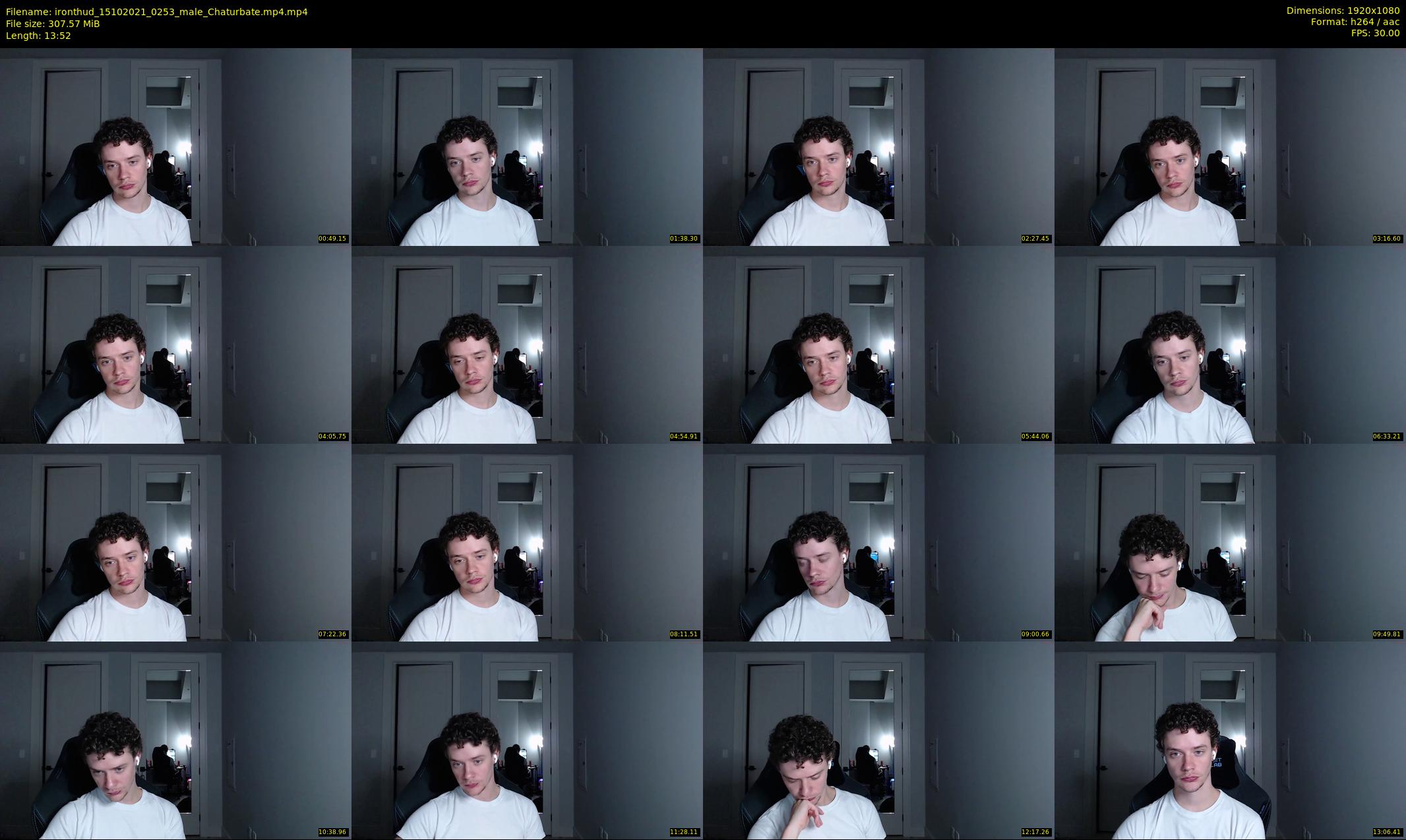 ironthud — 14 minute Chaturbate male cam show recording, 1080p, Oct 15, 2021