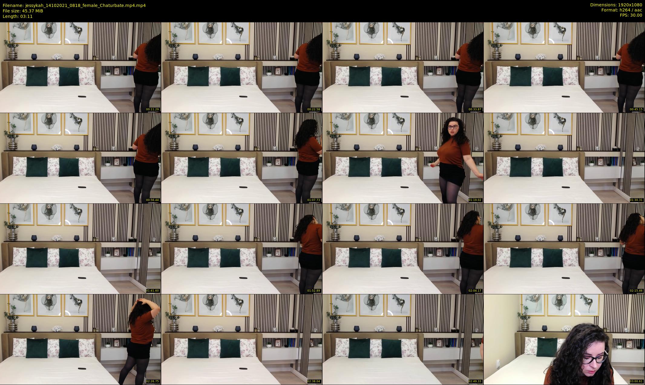 jessykah — 4 minute Chaturbate female cam show recording, 1080p, Oct 14, 2021