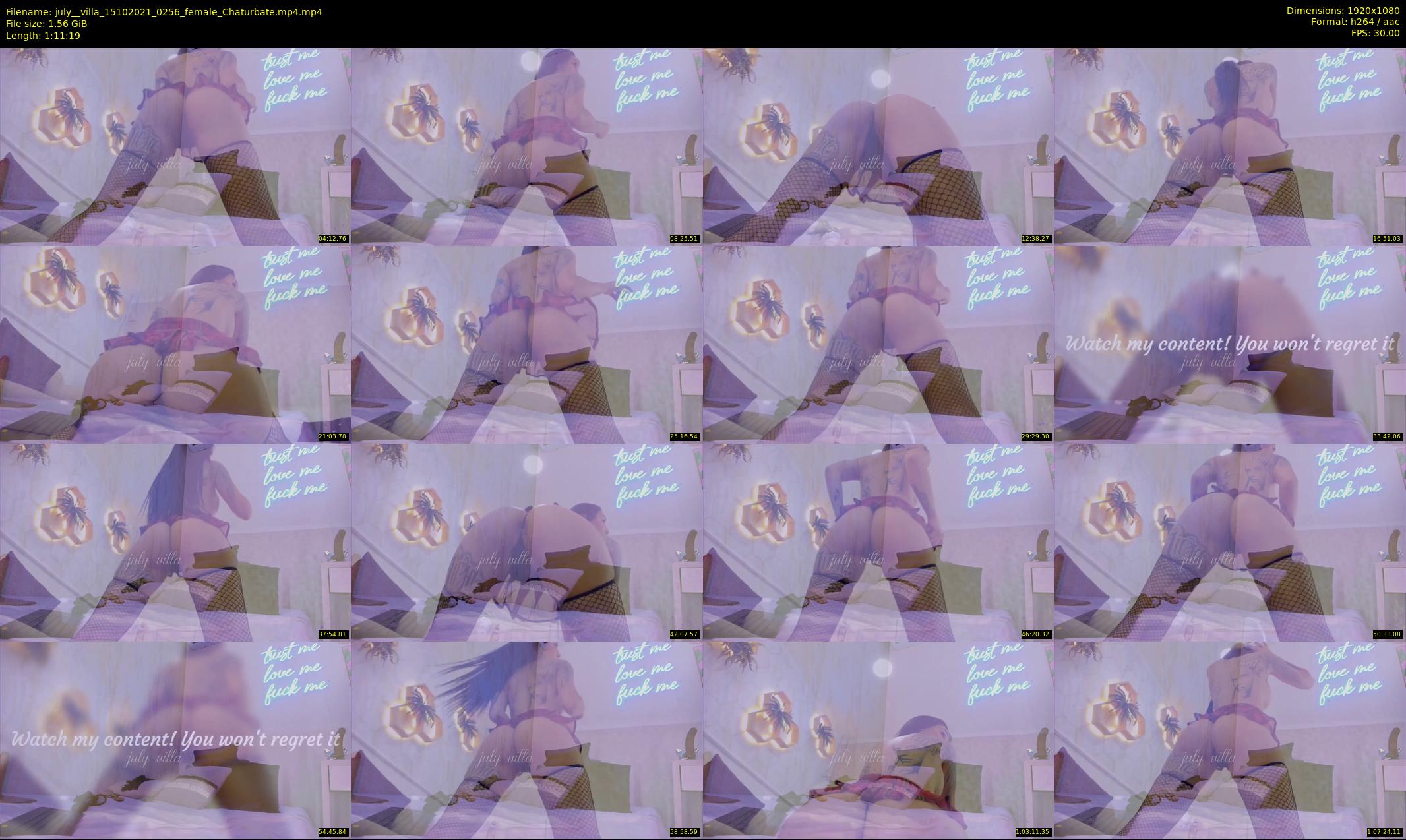 july__villa — 72 minute Chaturbate female cam show recording, 1080p, Oct 15, 2021