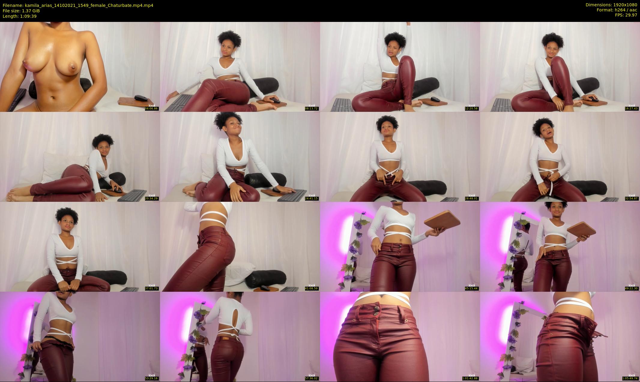 kamila_arias — 70 minute Chaturbate female cam show recording, 1080p, Oct 14, 2021