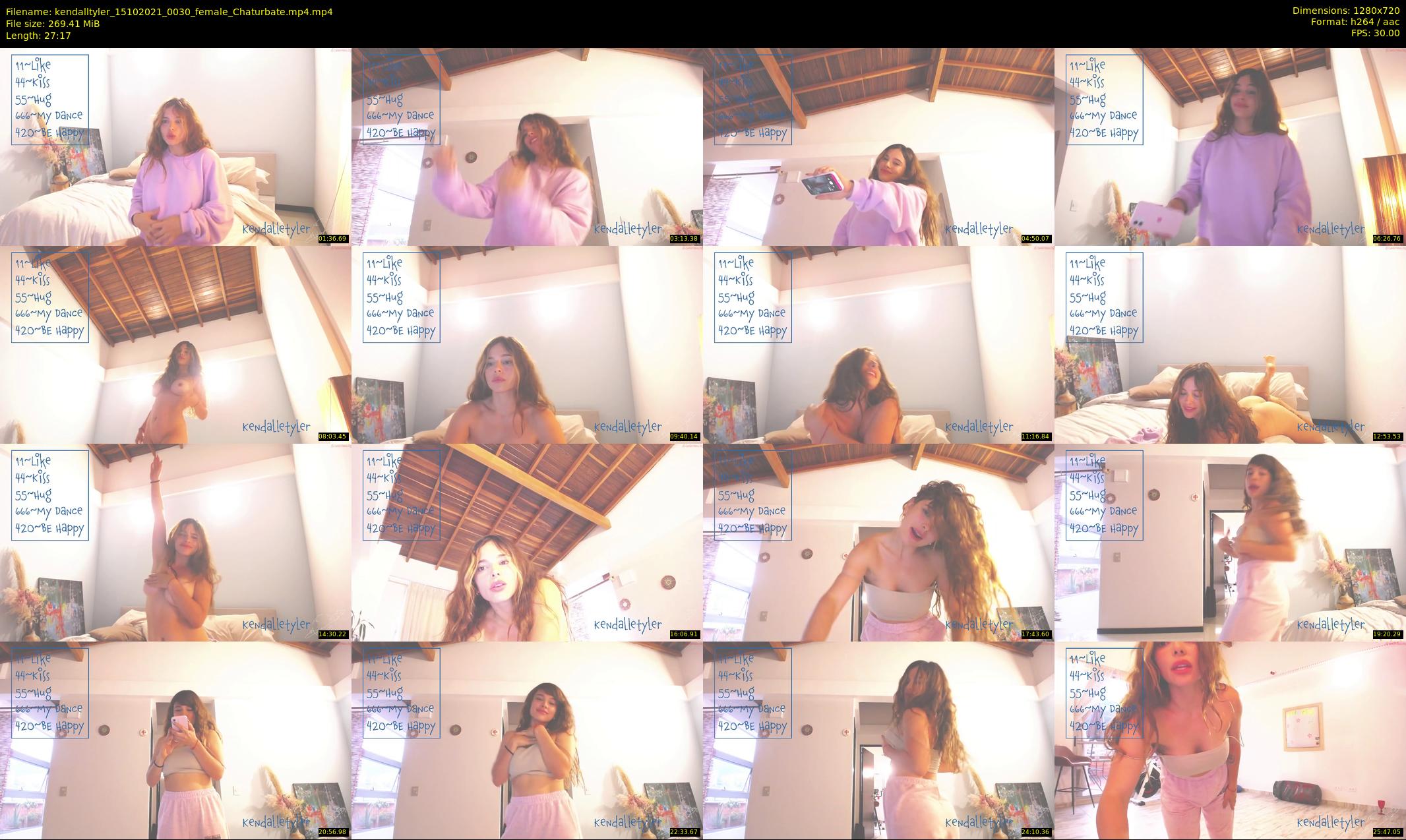 kendalltyler — 28 minute Chaturbate female cam show recording, 720p, Oct 15, 2021
