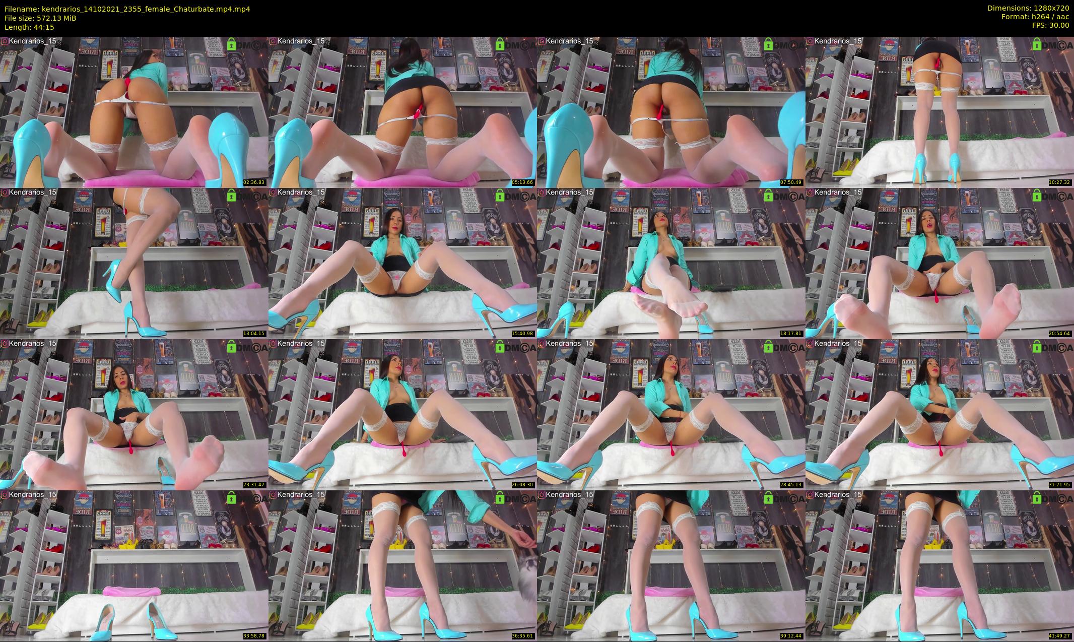 kendrarios — 45 minute Chaturbate female cam show recording, 720p, Oct 14, 2021