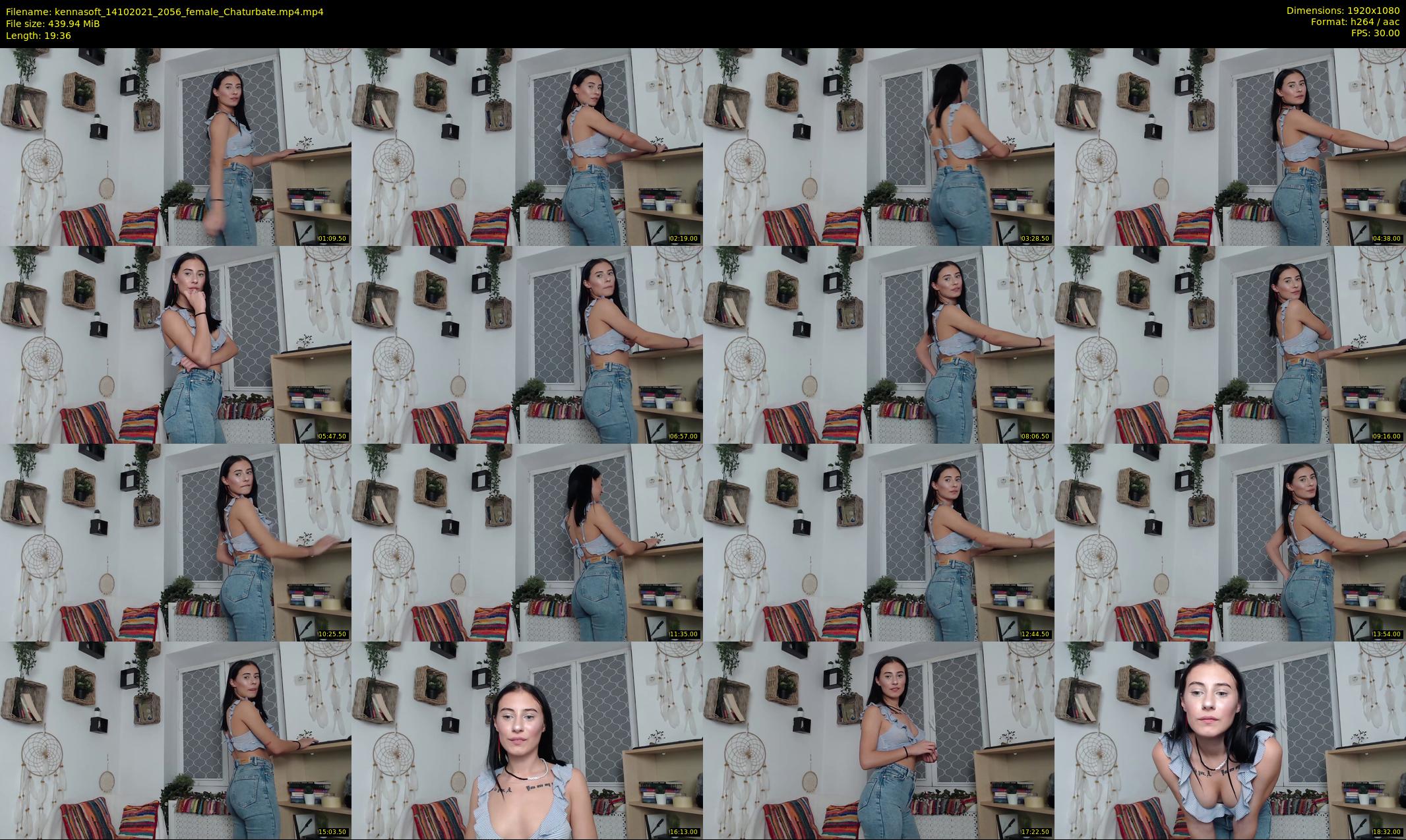 kennasoft — 20 minute Chaturbate female cam show recording, 1080p, Oct 14, 2021