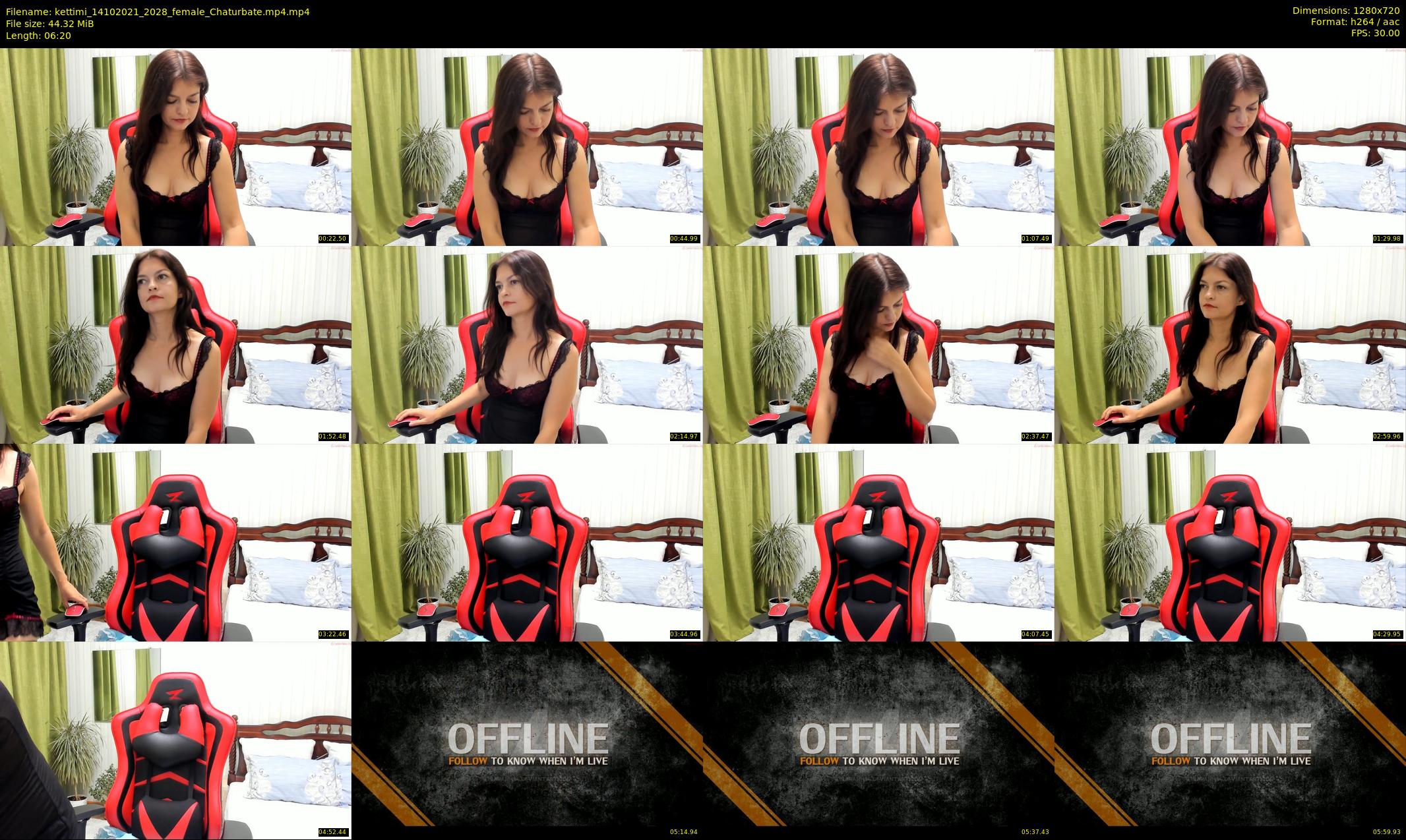 kettimi — 7 minute Chaturbate female cam show recording, 720p, Oct 14, 2021