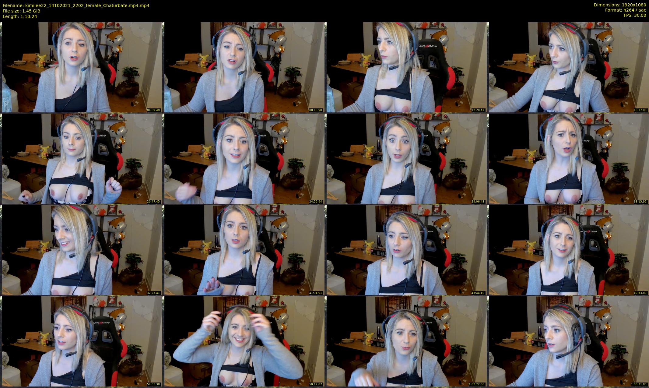 kimilee22 — 71 minute Chaturbate female cam show recording, 1080p, Oct 14, 2021
