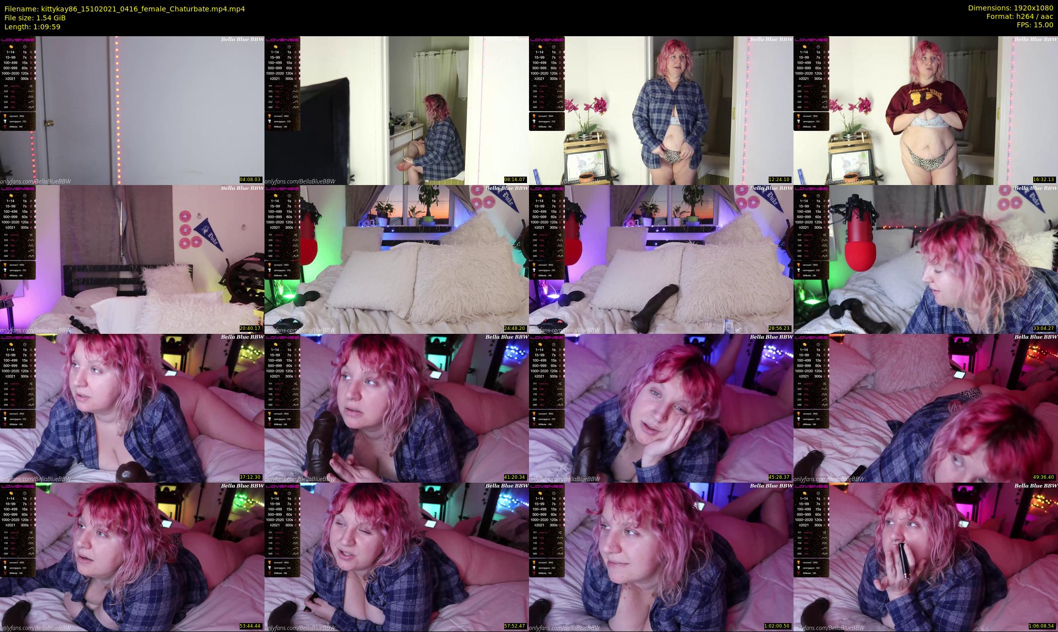 kittykay86 — 70 minute Chaturbate female cam show recording, 1080p, Oct 15, 2021