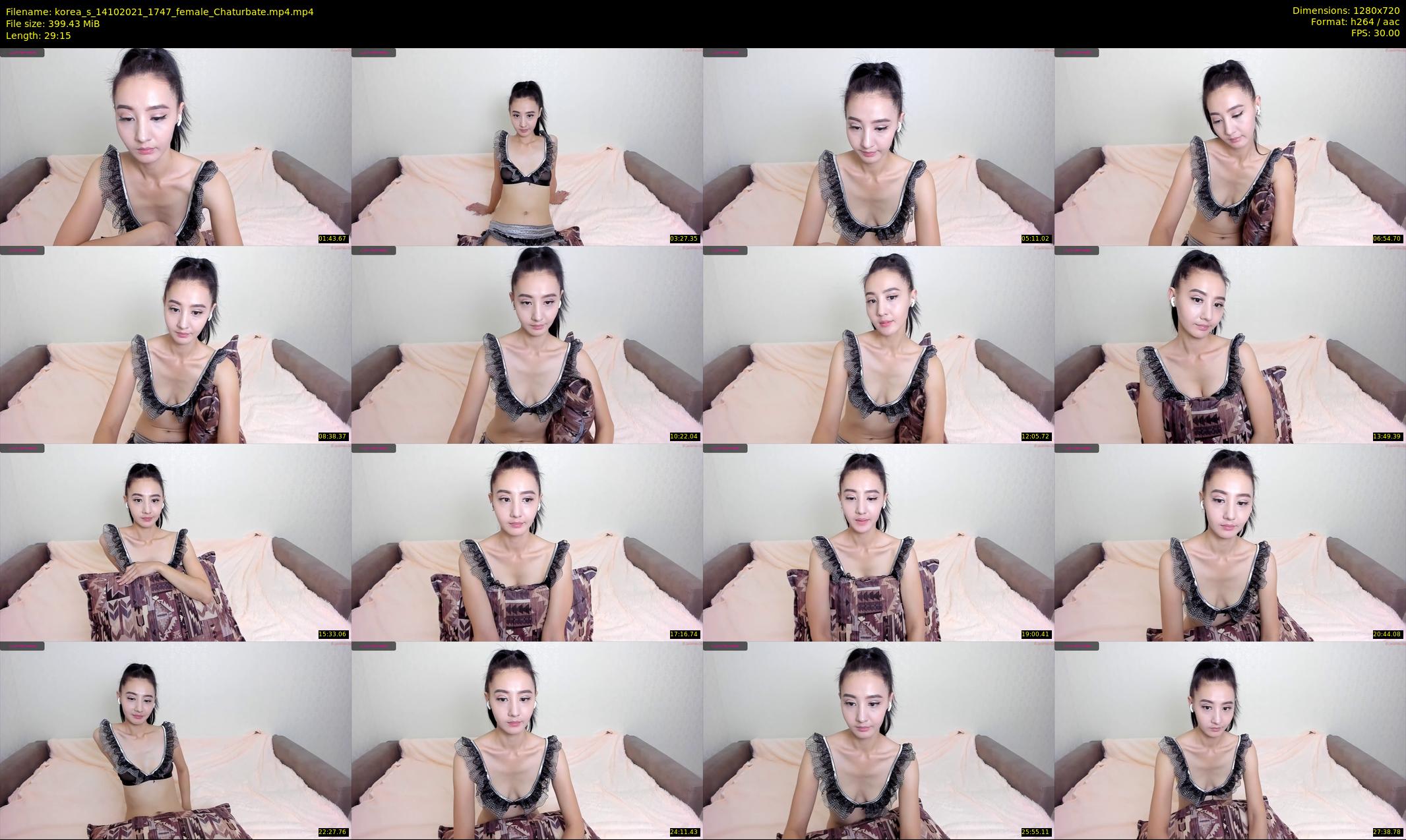 korea_s — 30 minute Chaturbate female cam show recording, 720p, Oct 14, 2021