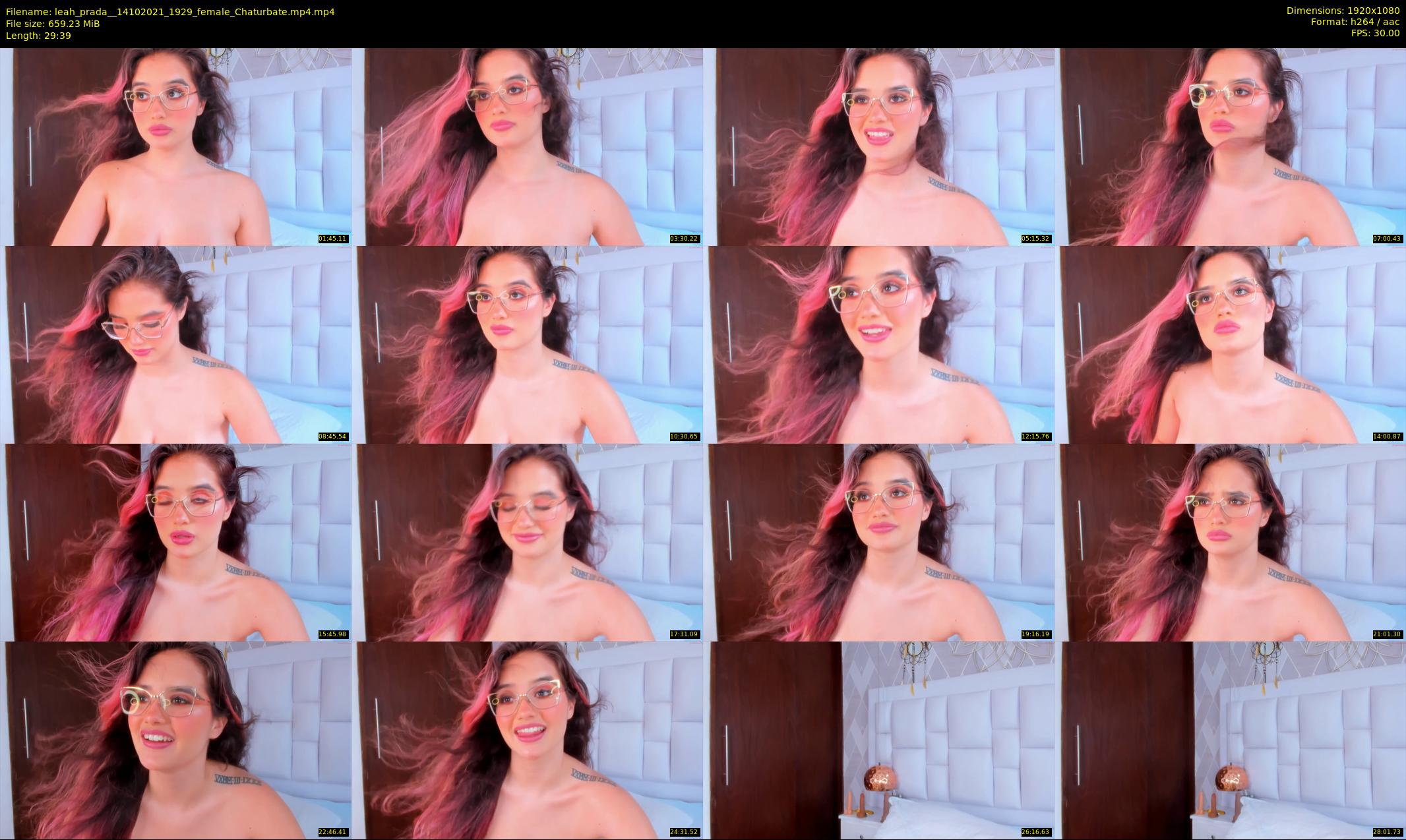 leah_prada_ — 30 minute Chaturbate female cam show recording, 1080p, Oct 14, 2021